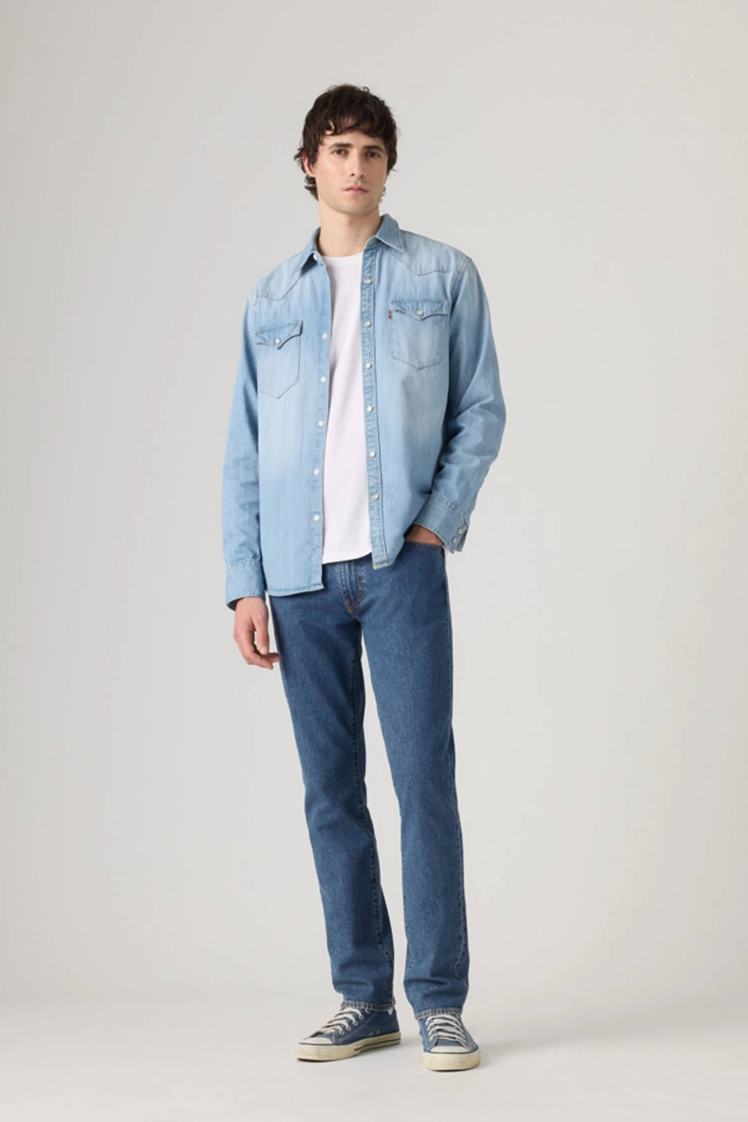 Levi's Jean 511 Slim - Homme - Bleu / World View - 40X32