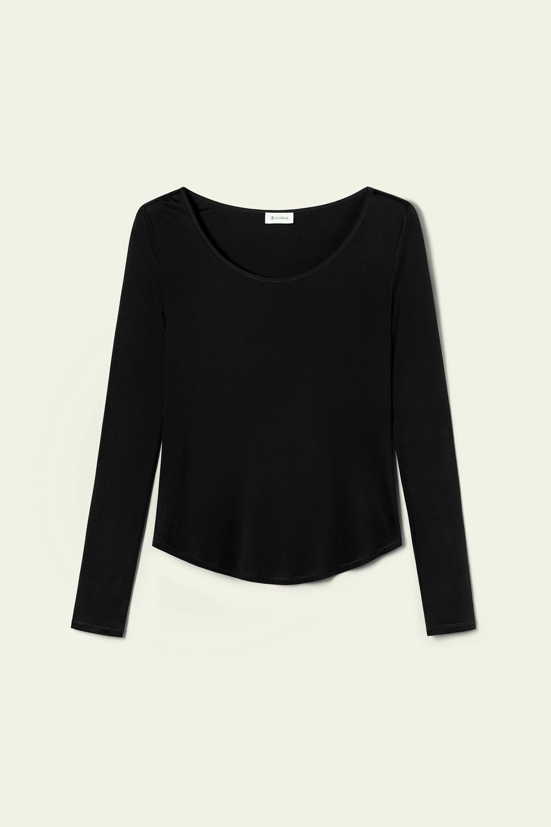 LILYSILK Top Soie Femme Confort Ultime Et Sensation Seconde Peau Jersey De Soie Se Sentir Élégante Et Sûre D'Elle En Toute Occasion Cacao Xl