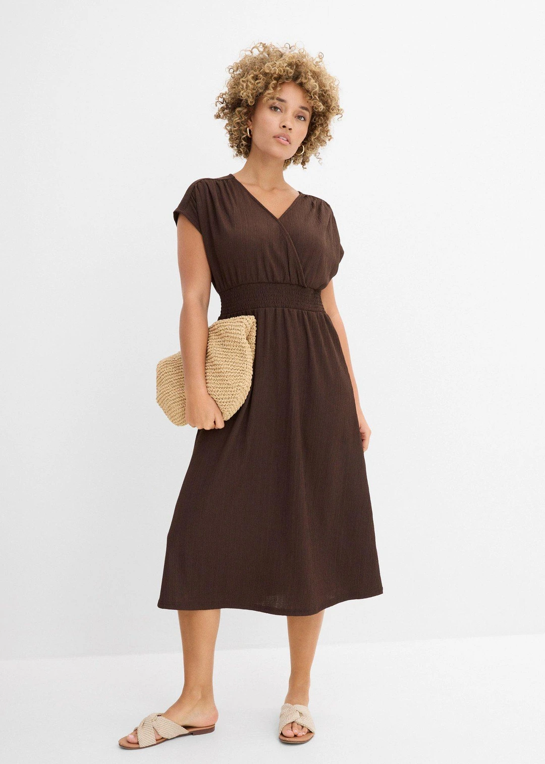 Robe en jersey crêpe aérien - 2