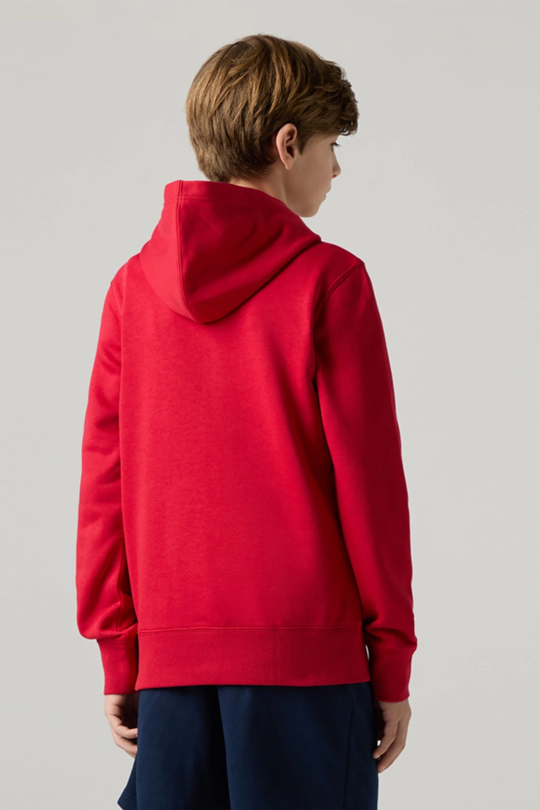 Levi's Teenager Mini Batwing Pullover Hoodie - Homme - Vert / Cameo Green - 14A - 2