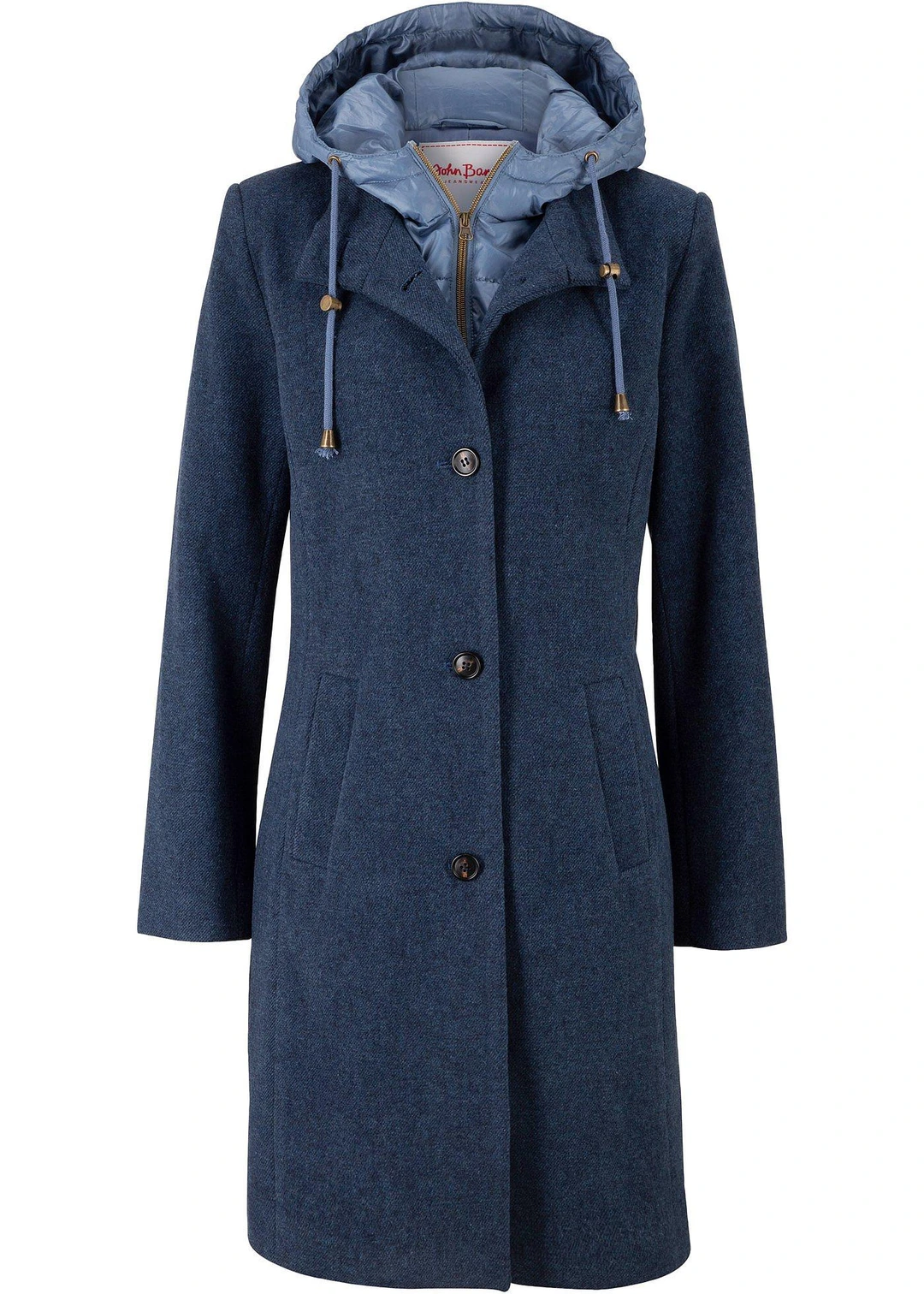 Manteau court d’hiver, style 2en1