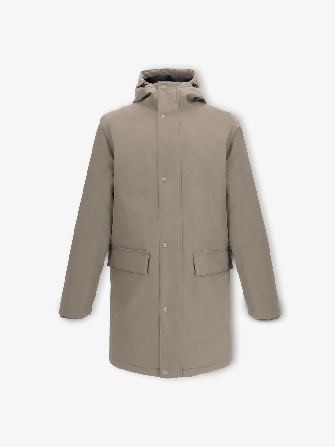IZAC - Parka longue taupe