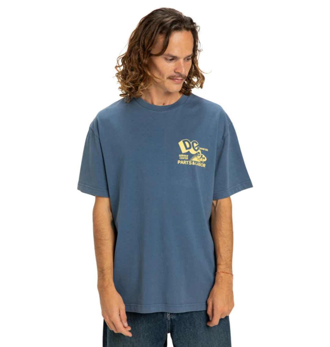 Parts Dep - T-shirt à manches courtes Bleu Homme