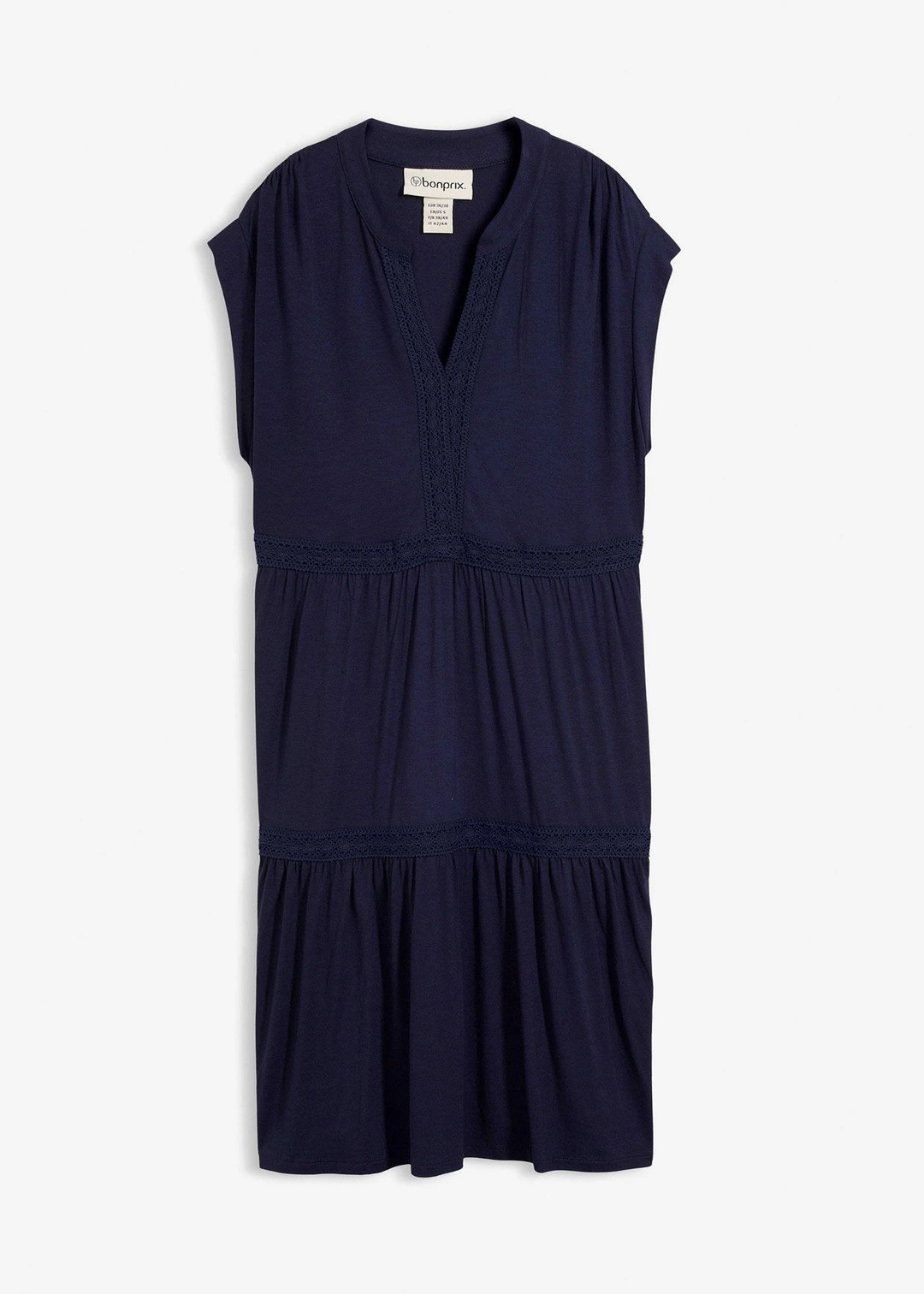 Robe-tunique douce en viscose extensible