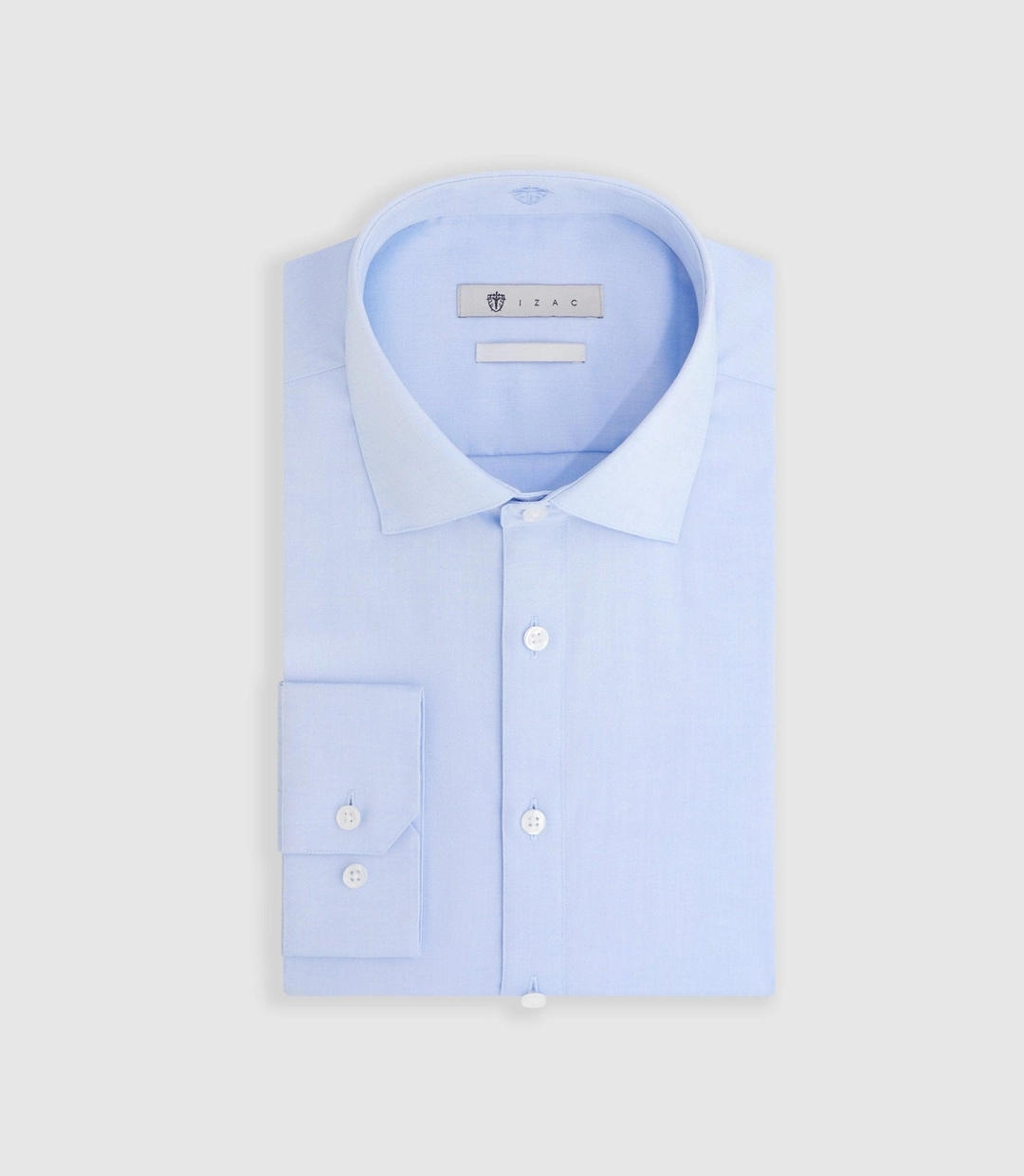 IZAC - Chemise repassage facile bleu ciel ''Merlin''