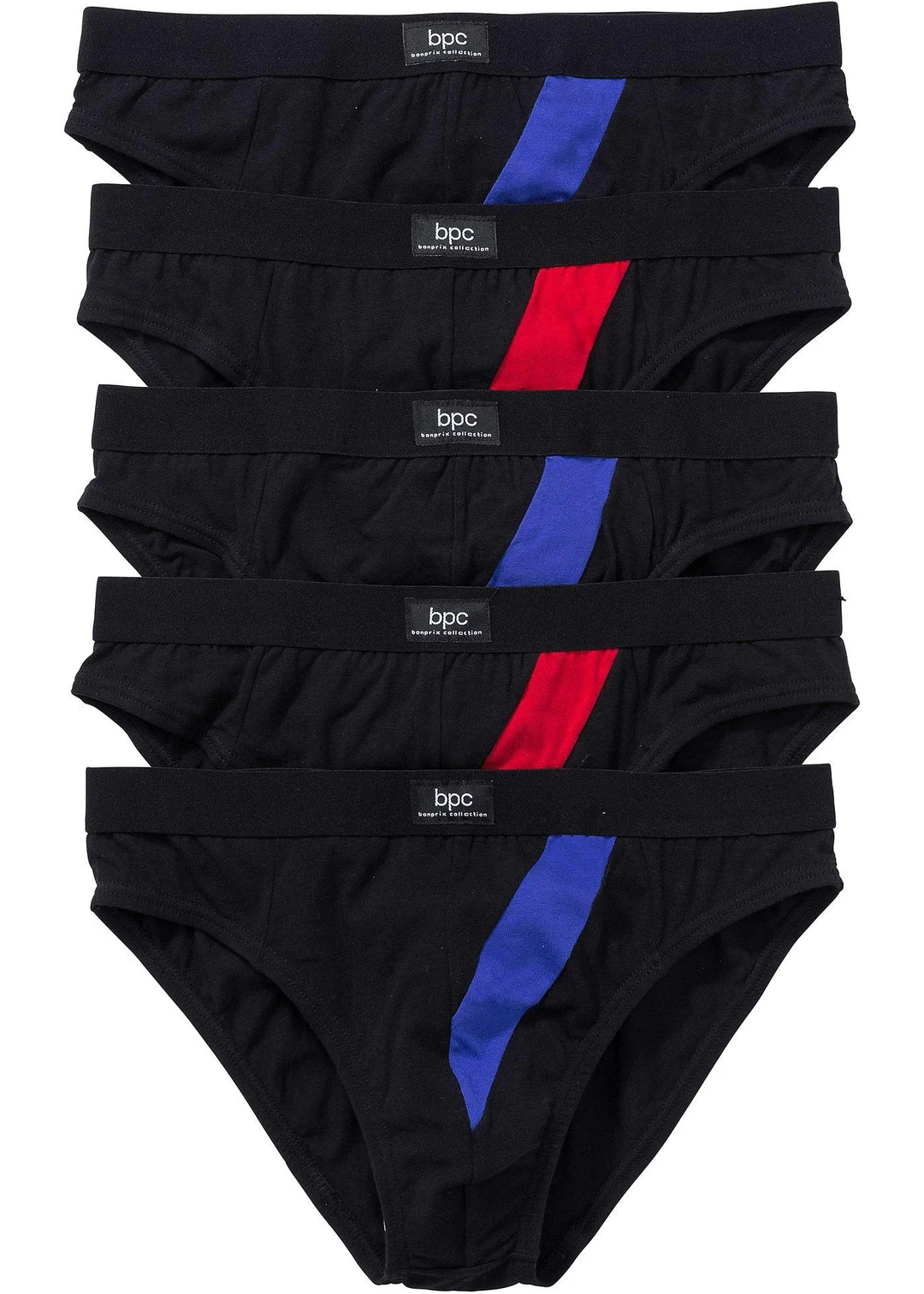 Lot de 5 slips coton
