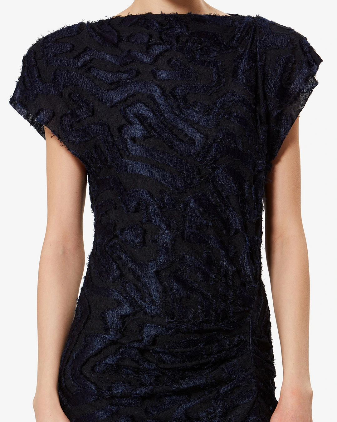 Robe Ladan - Femme - Bleu Nuit - Taille 42 - 2