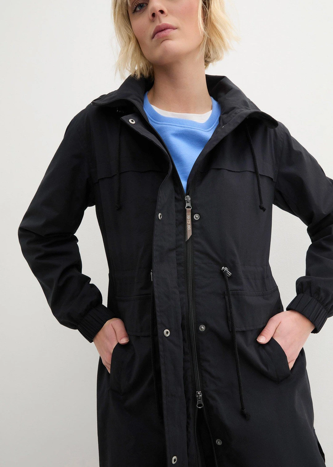 Parka-trench avec grandes poches - 3