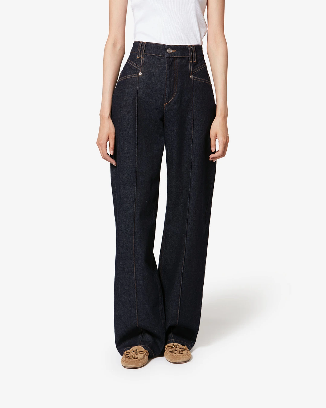 Pantalon Drolane - Femme - Foncé Nuit - Taille 44 - 5