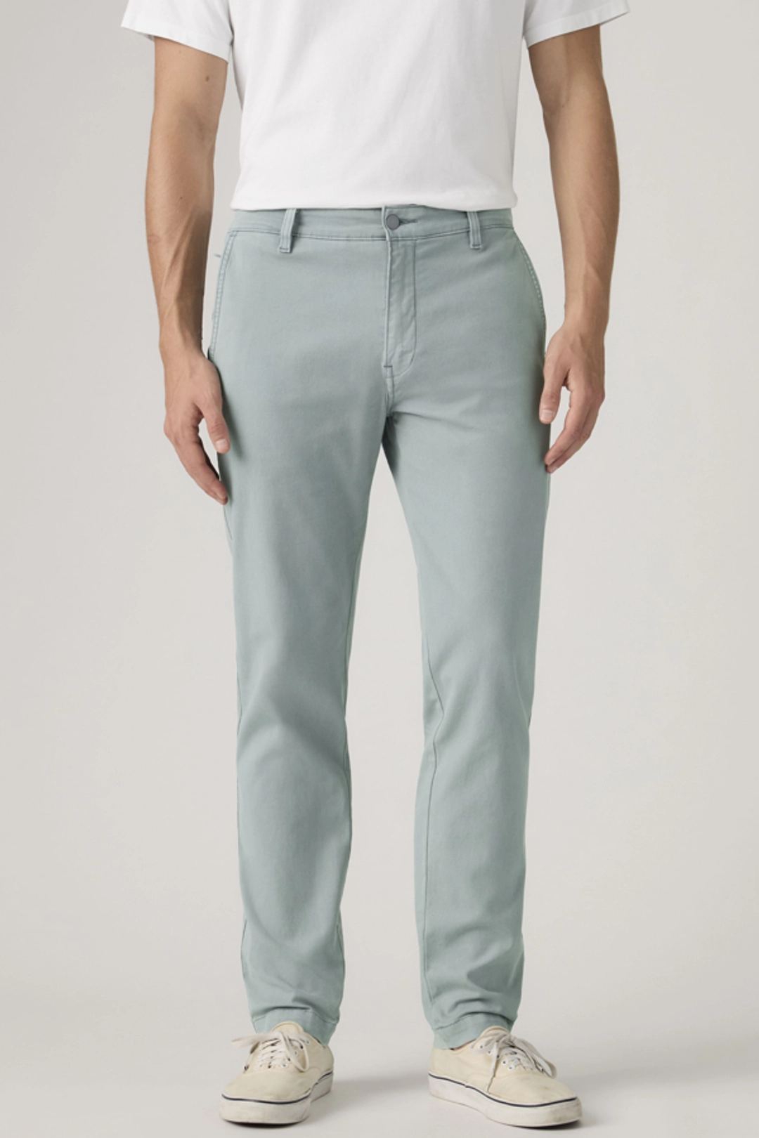 Levi's Pantalon XX Chino Standard Taper - Homme - Noir / Mineral Black Shady - 40X34 - 2