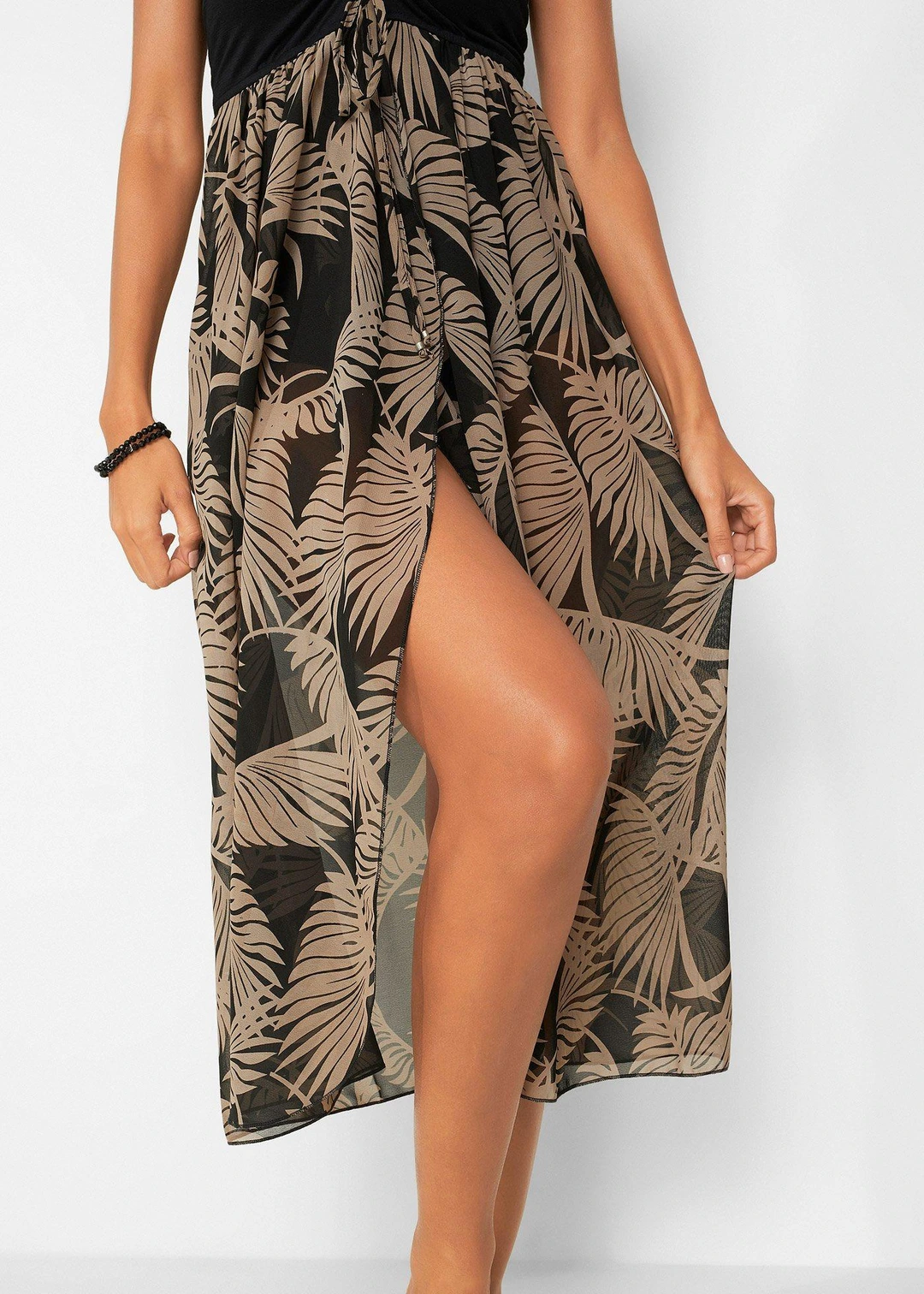 Robe bustier de plage en crêpe - 3