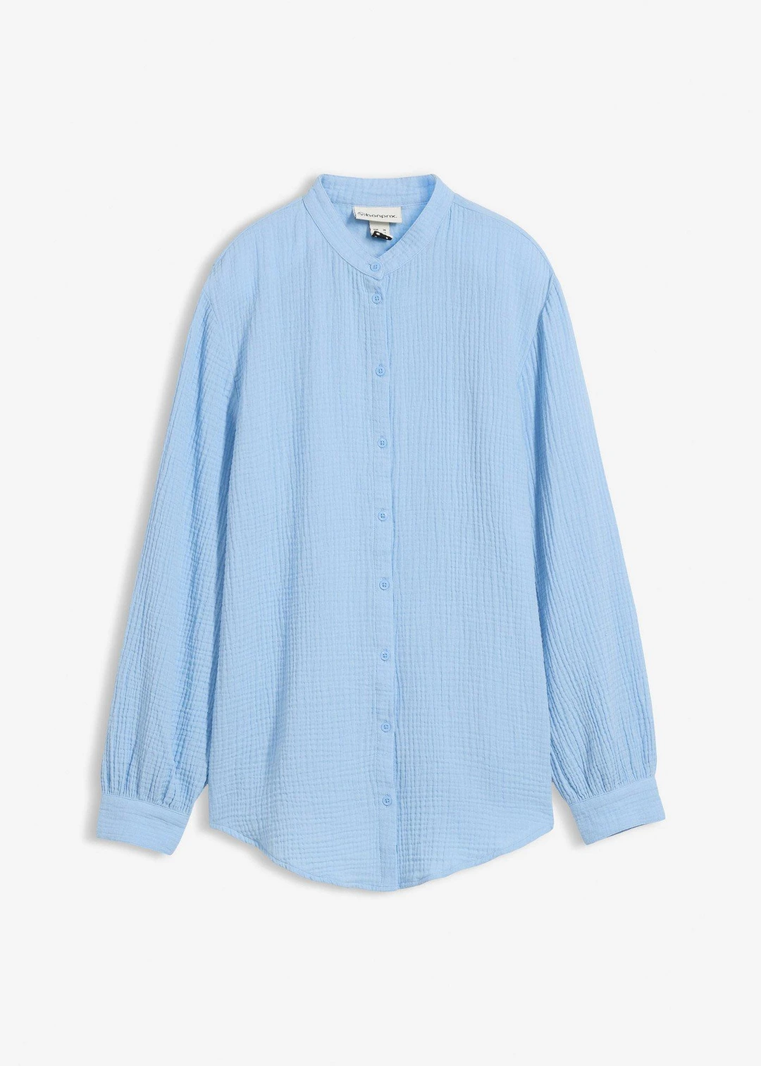 Chemisier long en gaze de coton