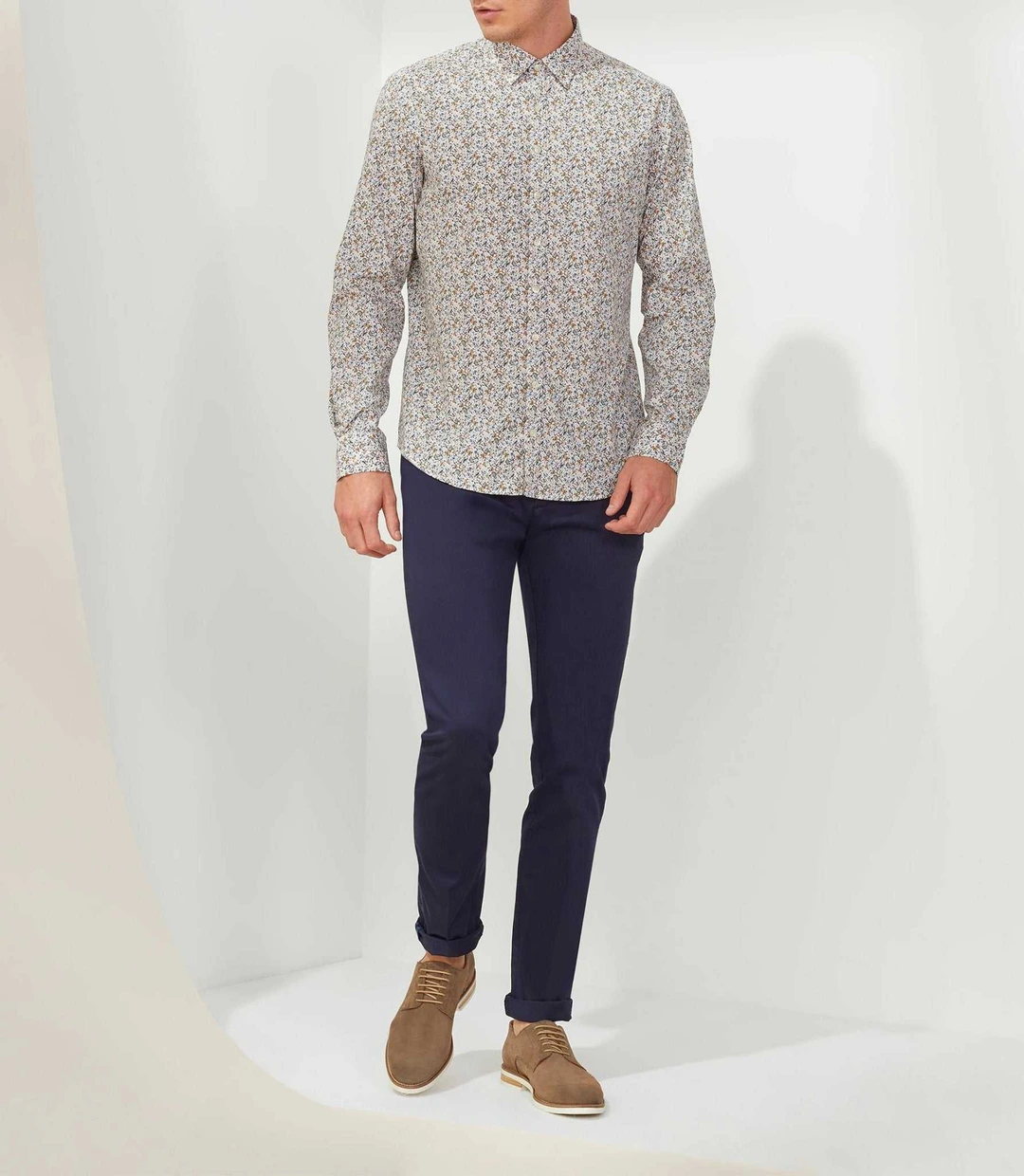 IZAC - Chemise casual kaki ''Tigrane''