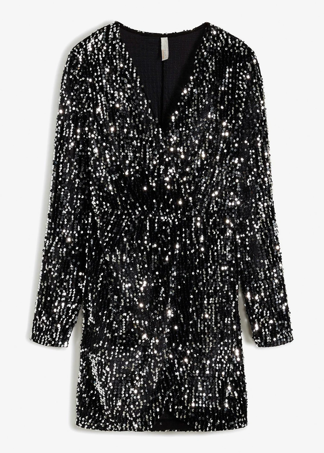 Robe à sequins en velours doux