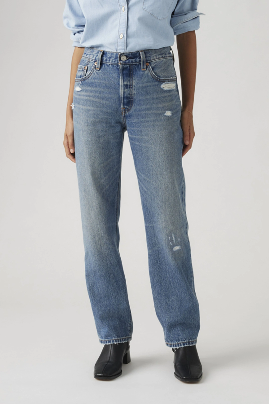 Levi's Jean 501 '90s - Femme - Bleu / Western Crystal - 31X30 - 2
