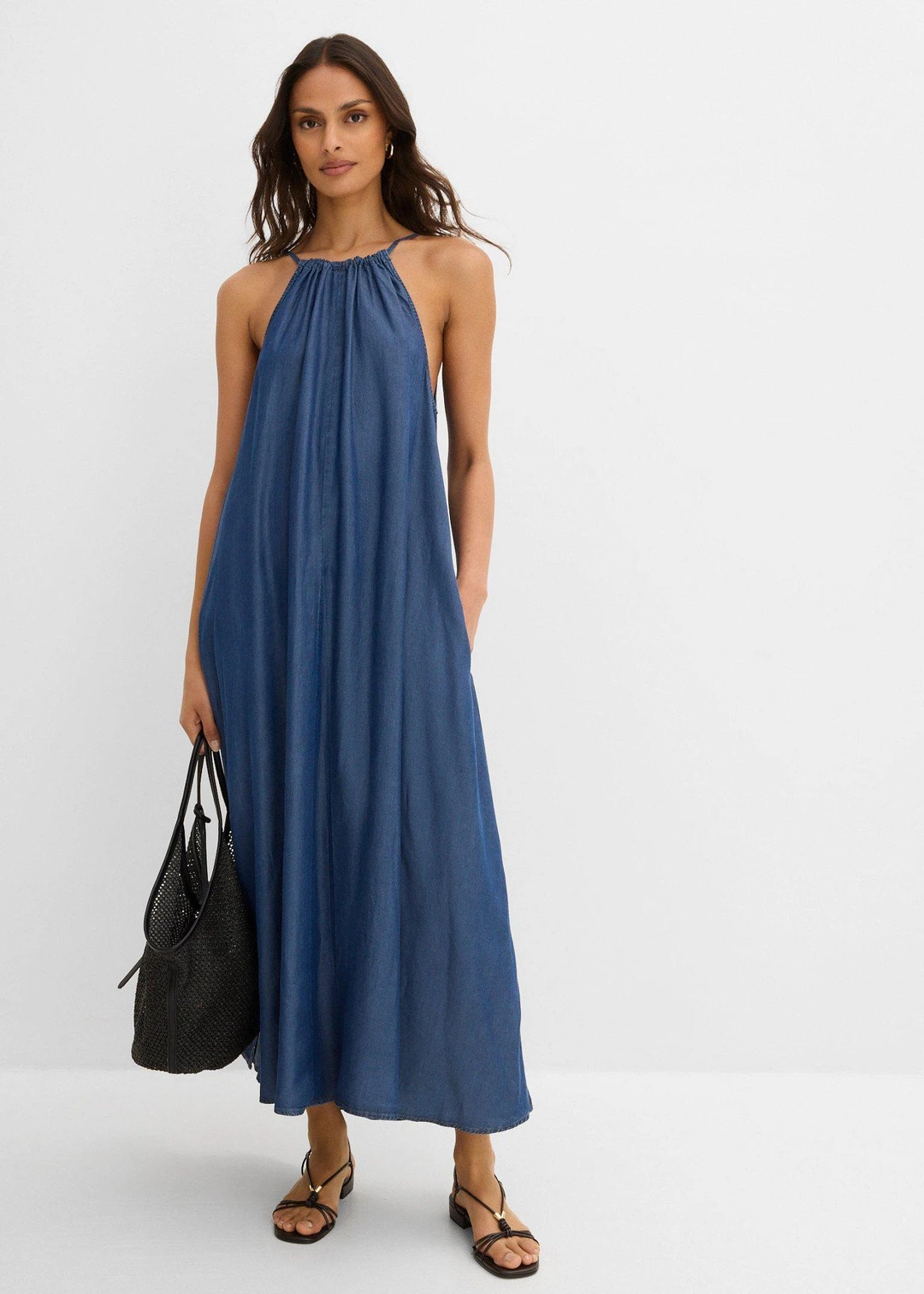 Robe en jean lyocell fluide - 2