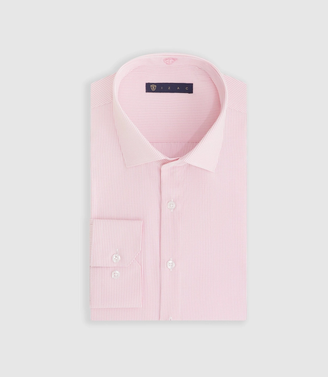 IZAC - Chemise à rayures rose ''Max''