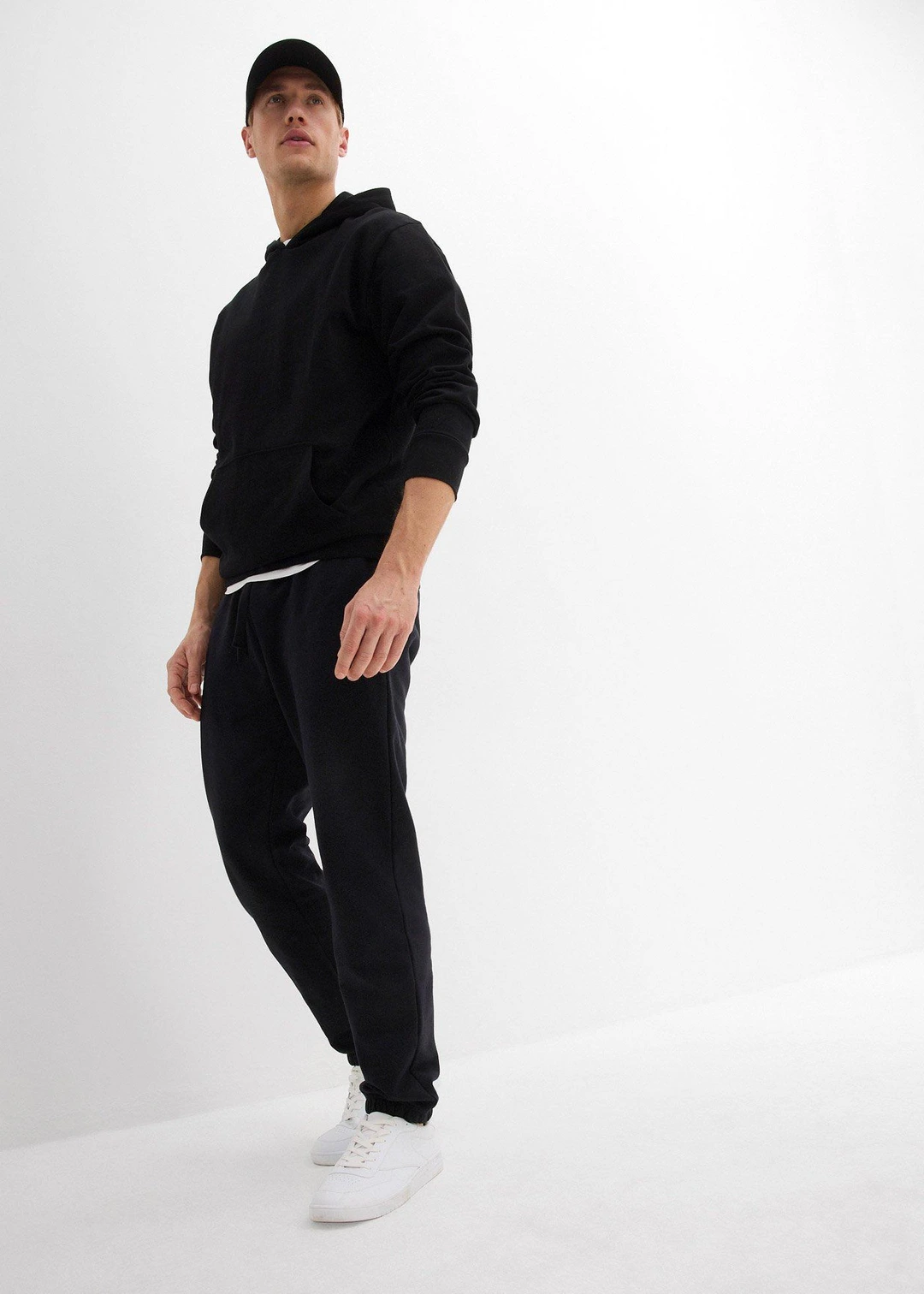 Sweat à capuche 100% coton, loose - 2