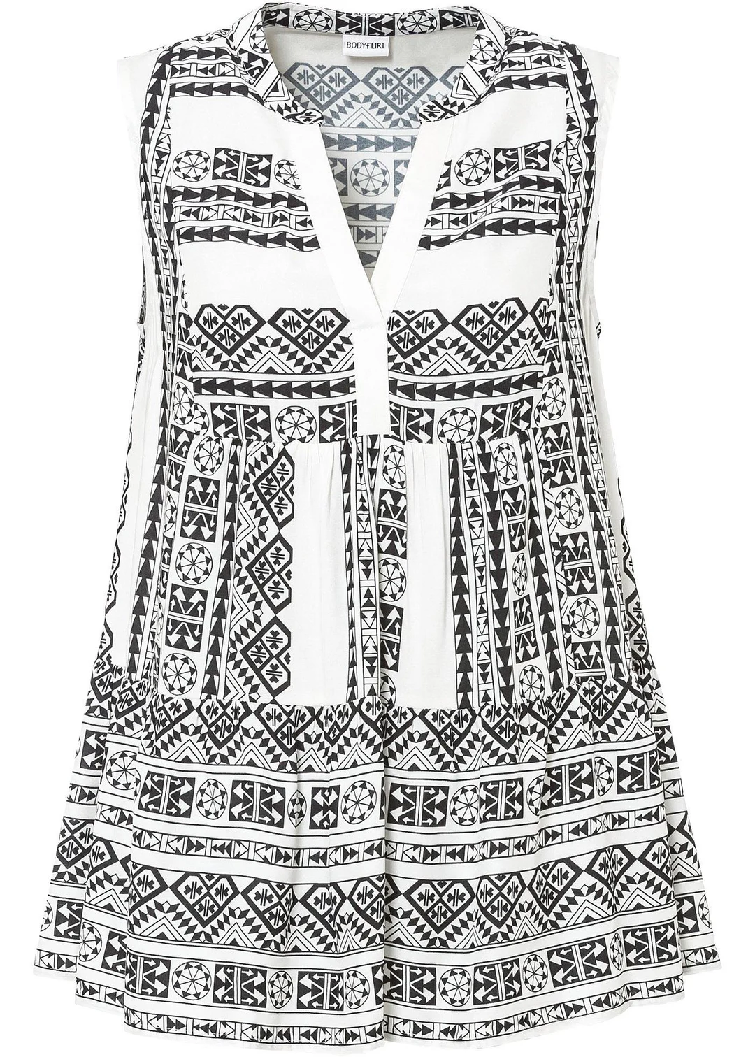 Blouse sans manches en viscose douce