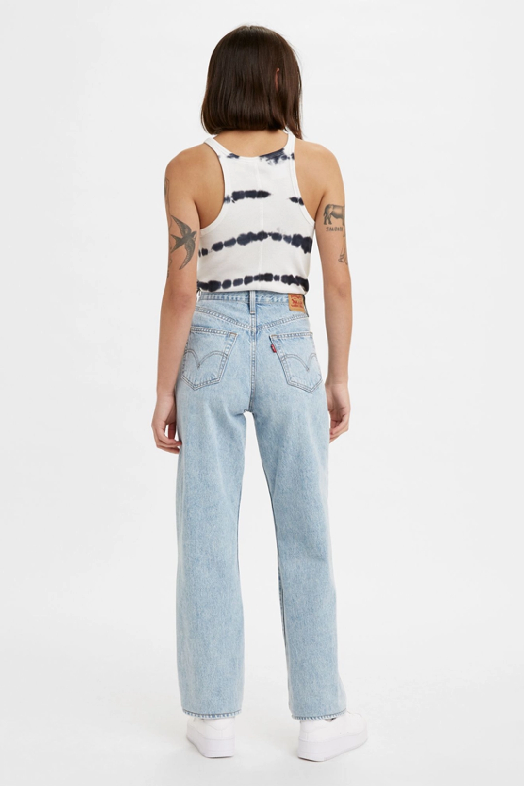 Levi's Jean Taille Haute Straight - Femme - Bleu / Smile For Real - 32X31 - 2