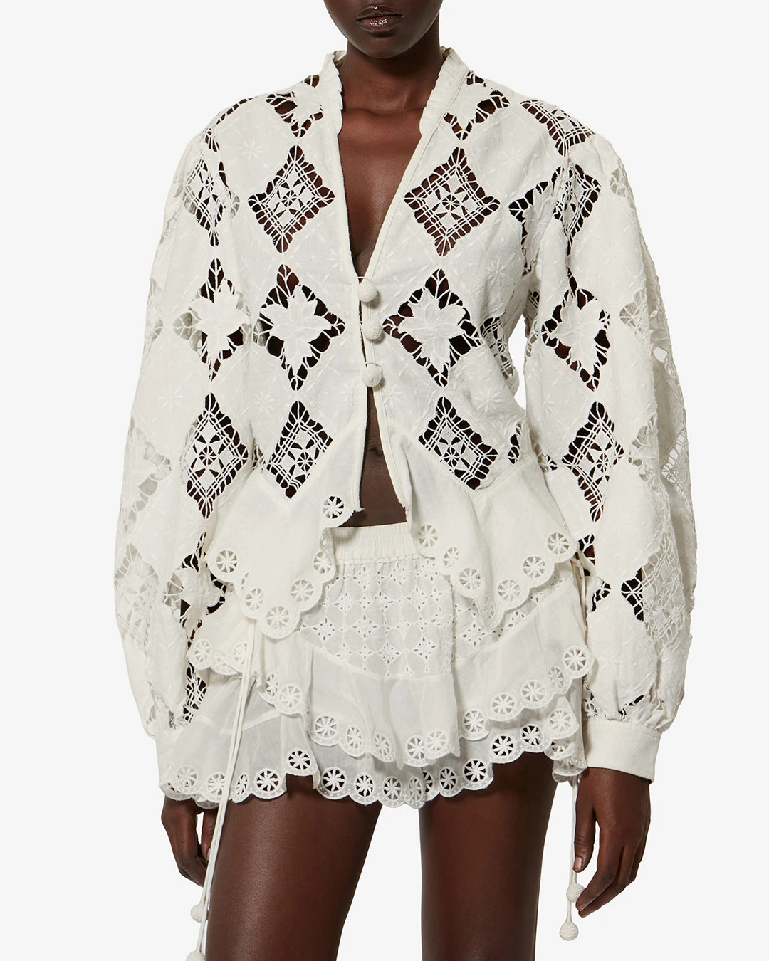 Blouse Nina - Femme - Blanc - Taille 42 - 5