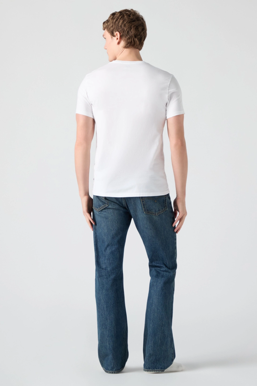 Levi's T Shirt Graphique À Col Rond Lot De 2 - Homme - Noir / Caviar - 2XL - 2