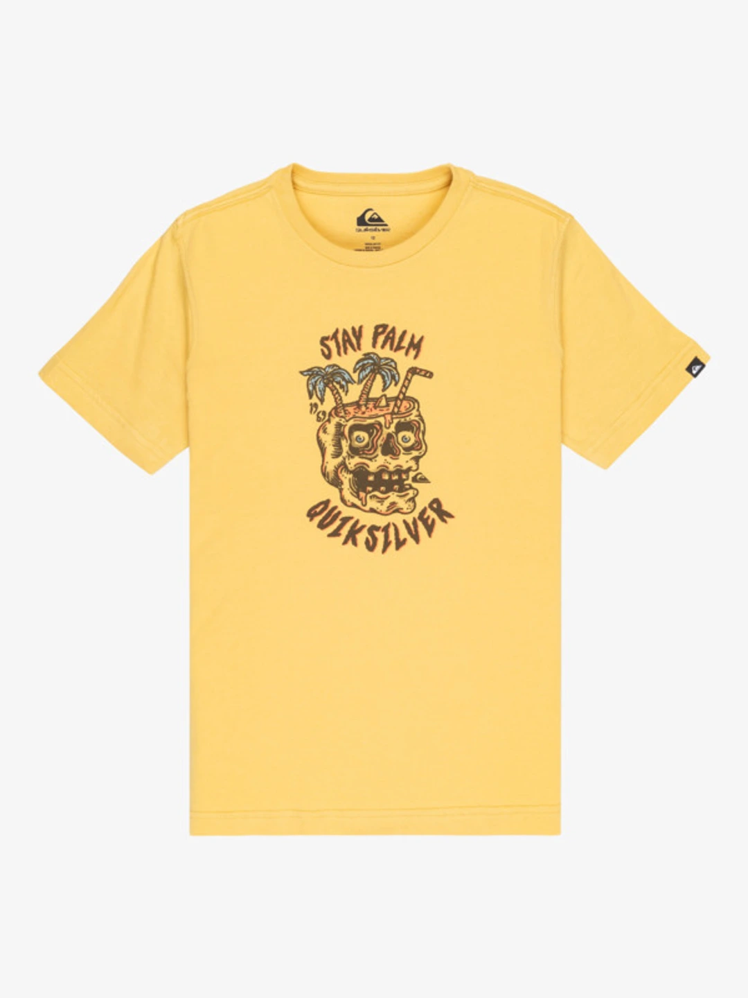 Ev Stay Palm - T-Shirt à manches courtes pour Garçon 8-16 ans Jaune