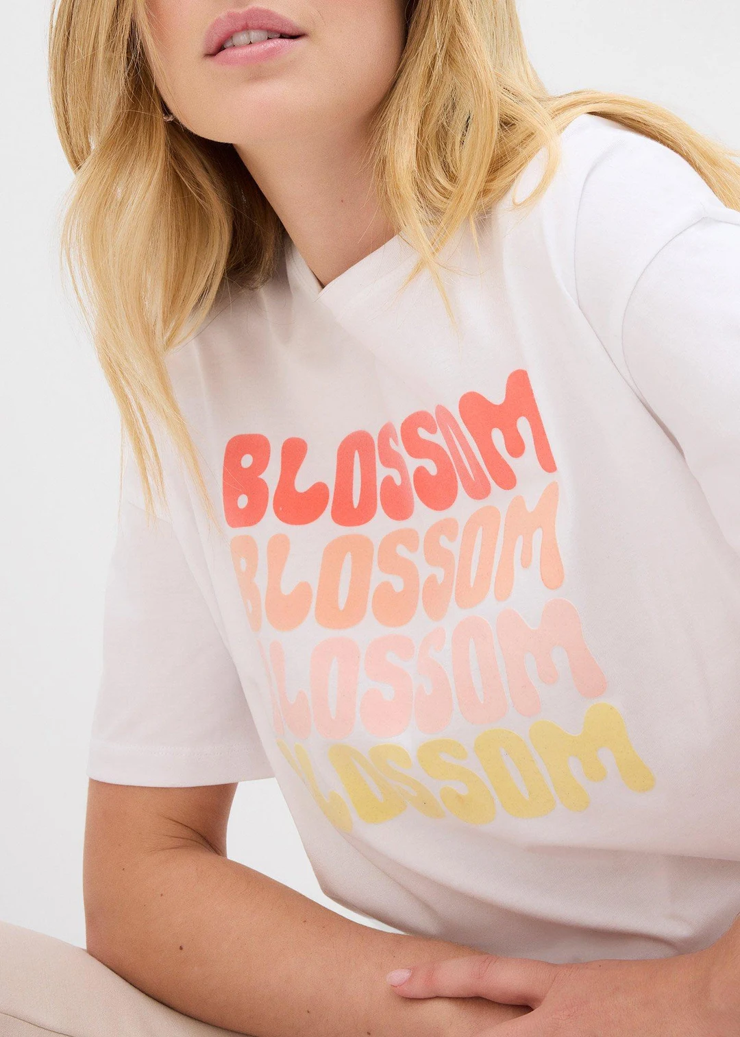 T-shirt boxy oversize en coton - 3