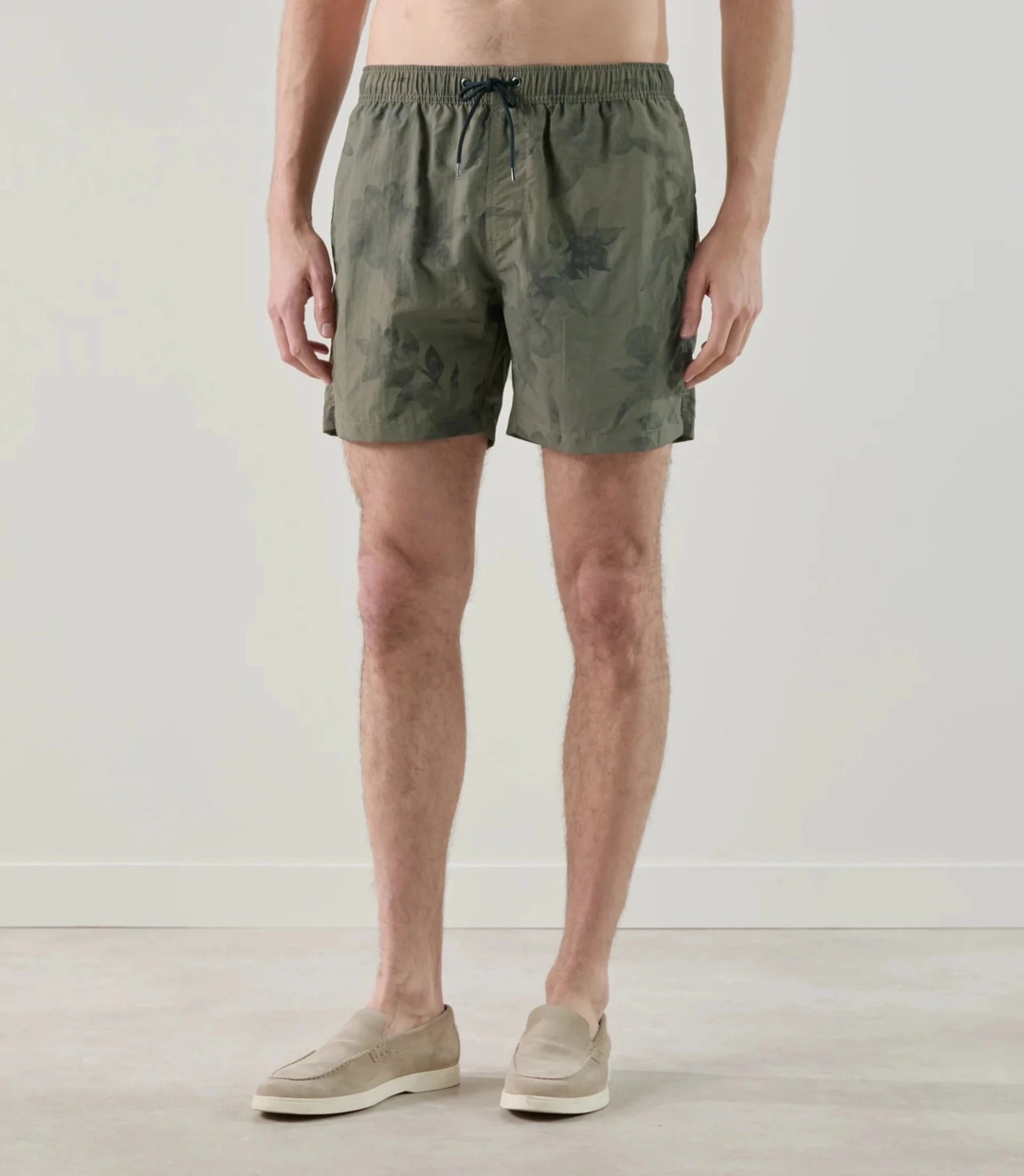 IZAC - Short de bain kaki