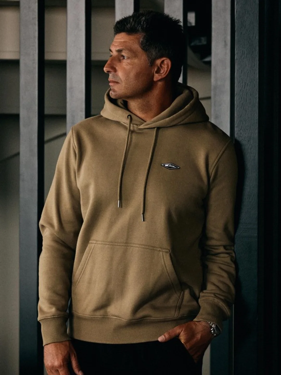 Diamond - Sweat à capuche pour Homme Noir