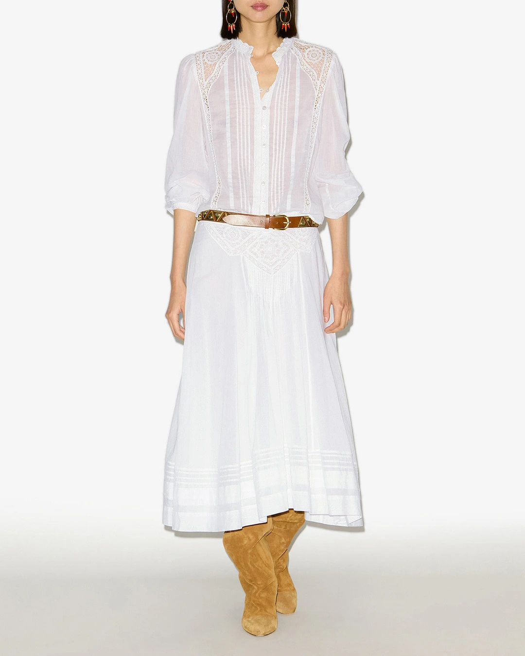 Blouse Greicy - Femme - Blanc - Taille 42 - Marant Étoile - 4