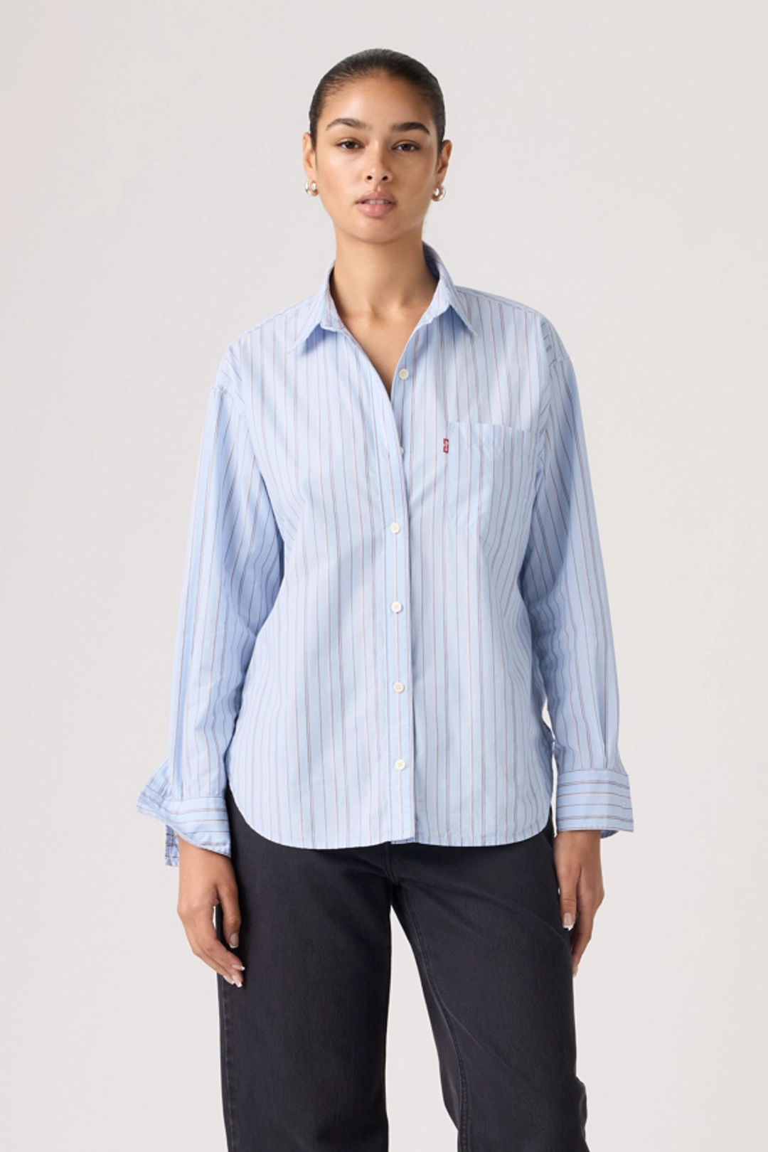 Levi's Chemise Harlie Boyfriend - Femme - Blanc / Bright White - 2XS - 2