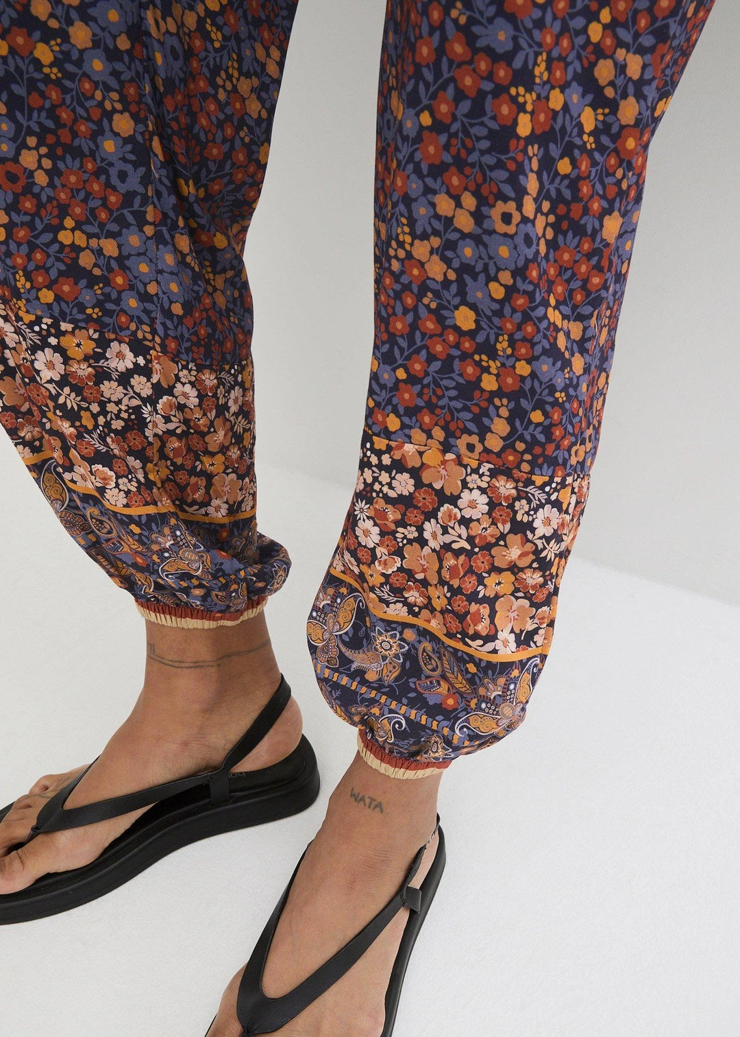 Pantalon jogger en viscose fluide - 3