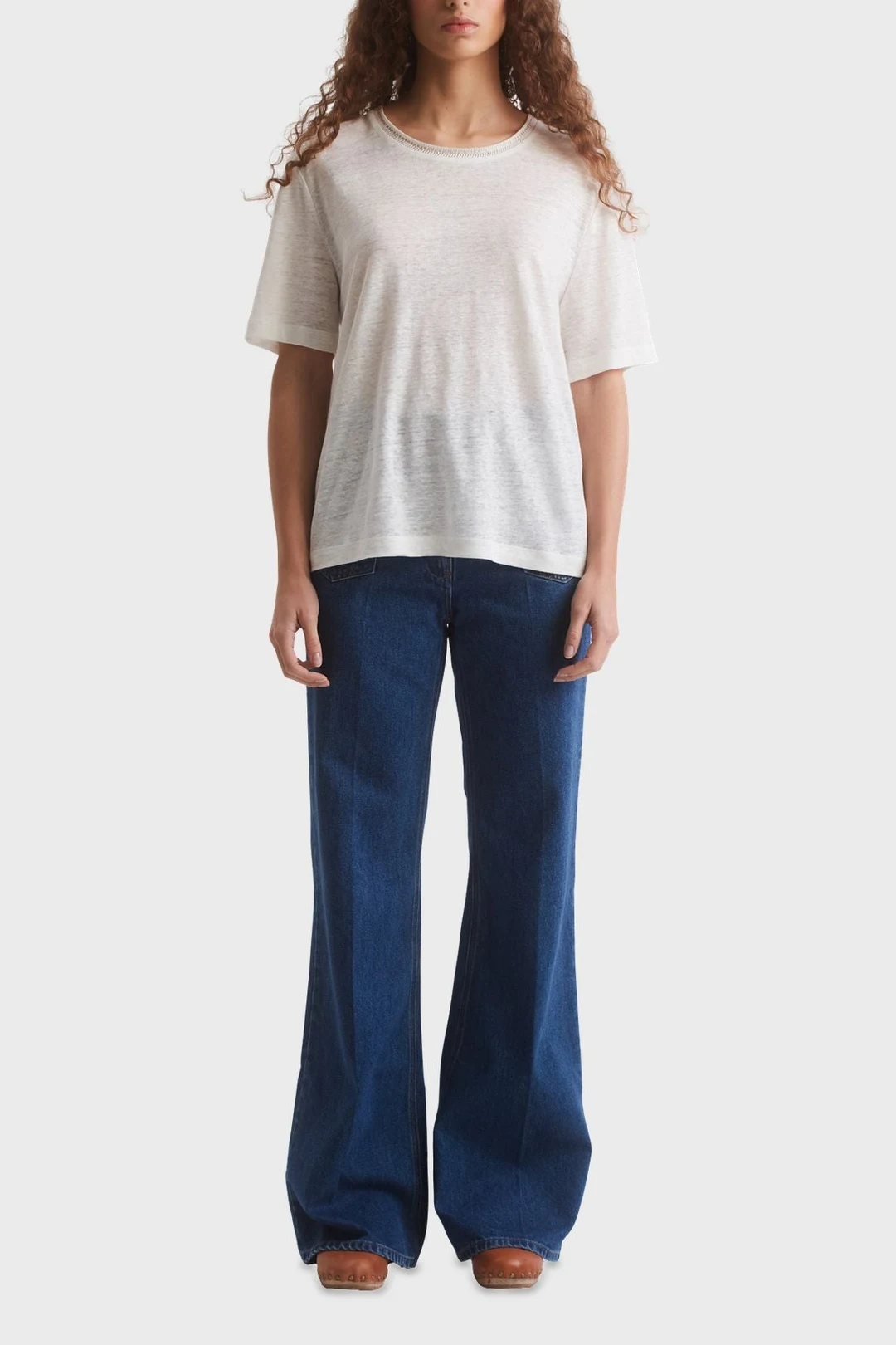 T-Shirt lin - AGNES - Blanc - 6