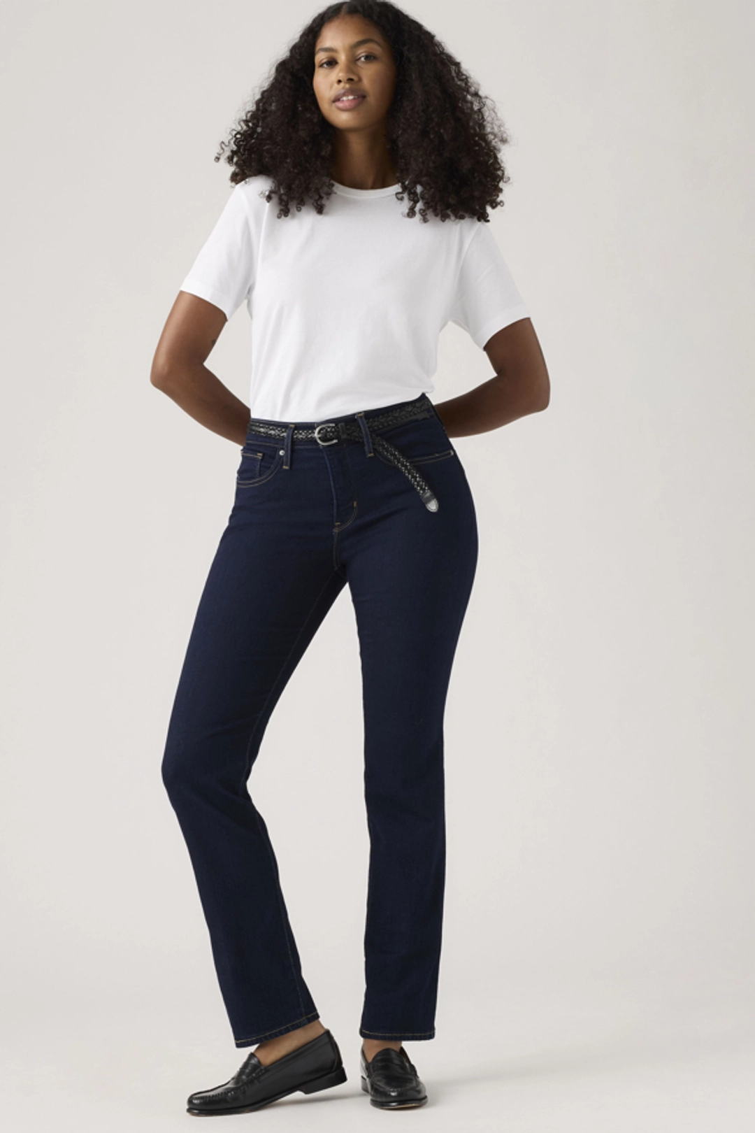 Levi's Jean 314 Galbant Straight - Femme - Bleu / Eternal Indigo Drk Tint - 33X32