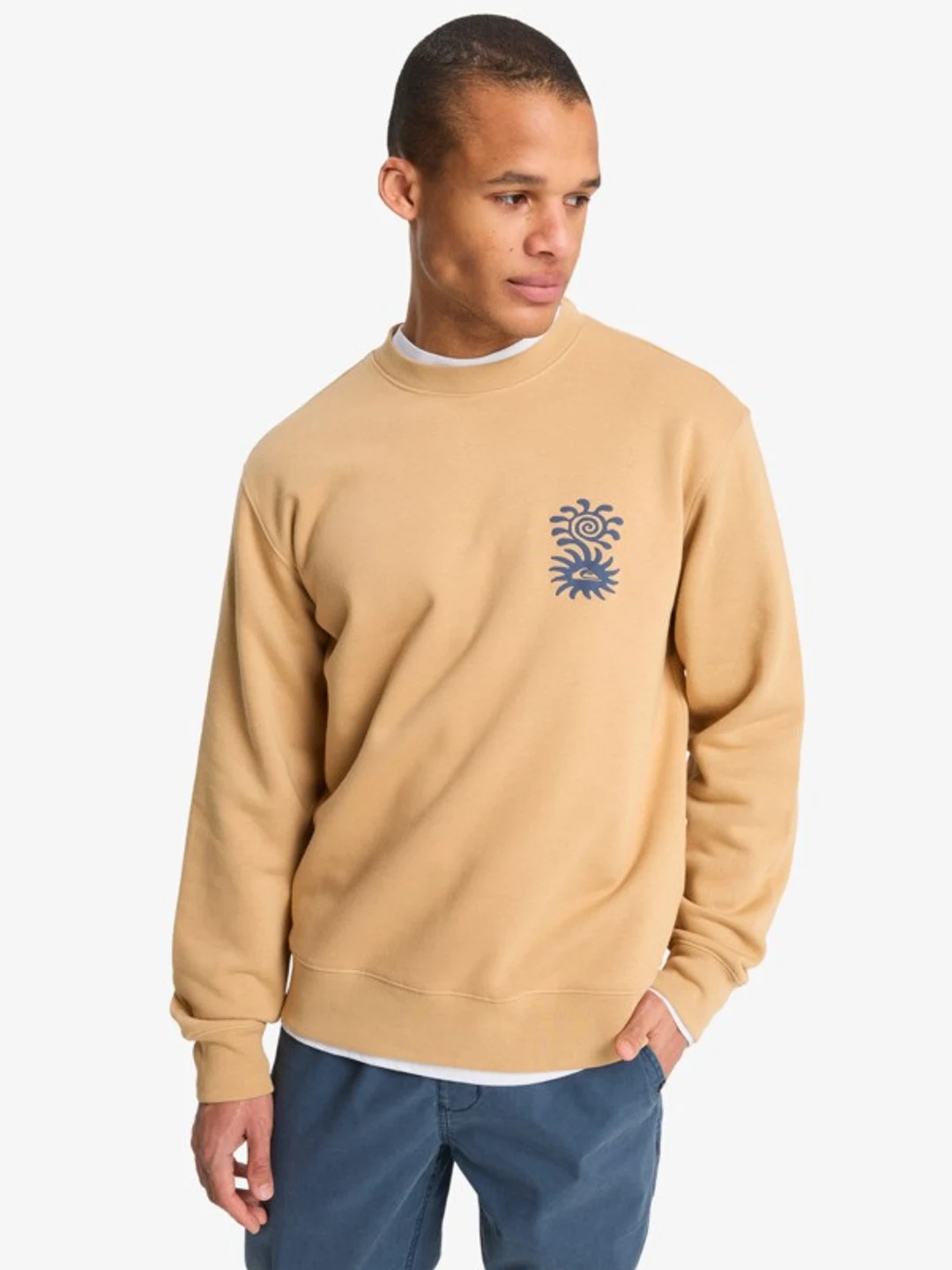 Salt Water Graphic - Sweat pour Homme Marron