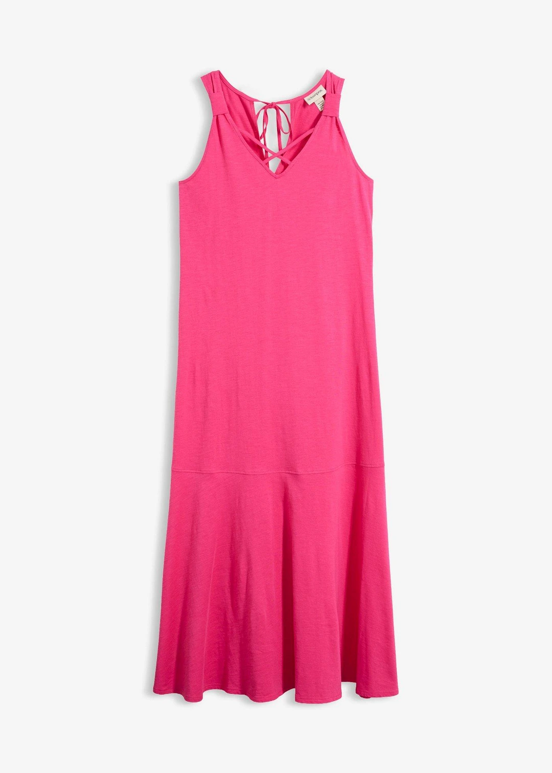 Robe longue 100% coton à bretelles