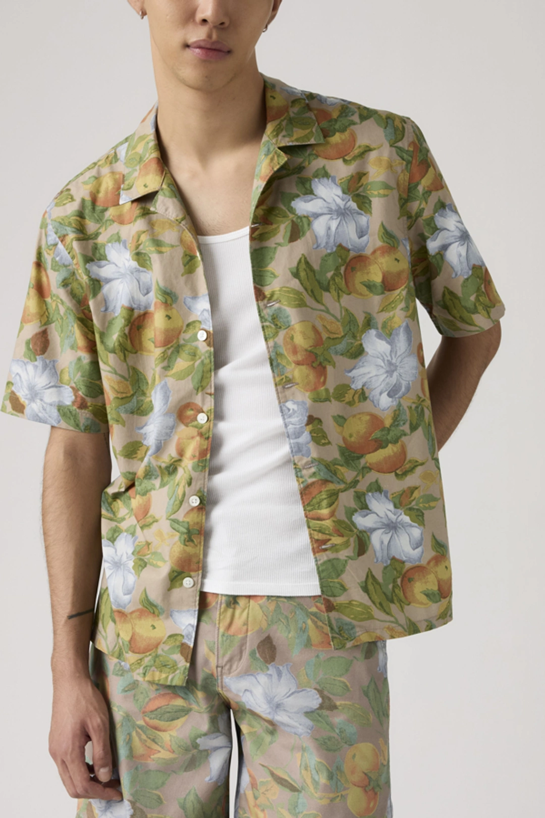 Levi's Chemise Camp Sunset - Homme - Bleu / Felix Indigo Dobby - 2XL - 2