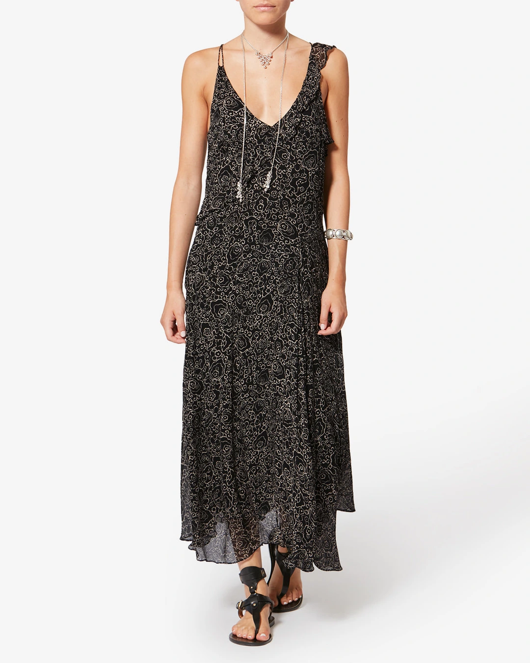 Robe Luxie - Femme - Beige - Taille 42 - Marant Étoile - 4