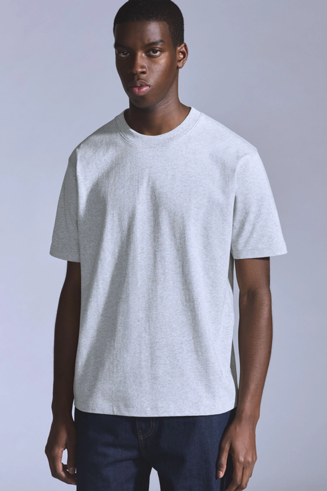 Levi's T Shirt Relaxed - Homme - Gris / Heather Grey 2 - 2XL