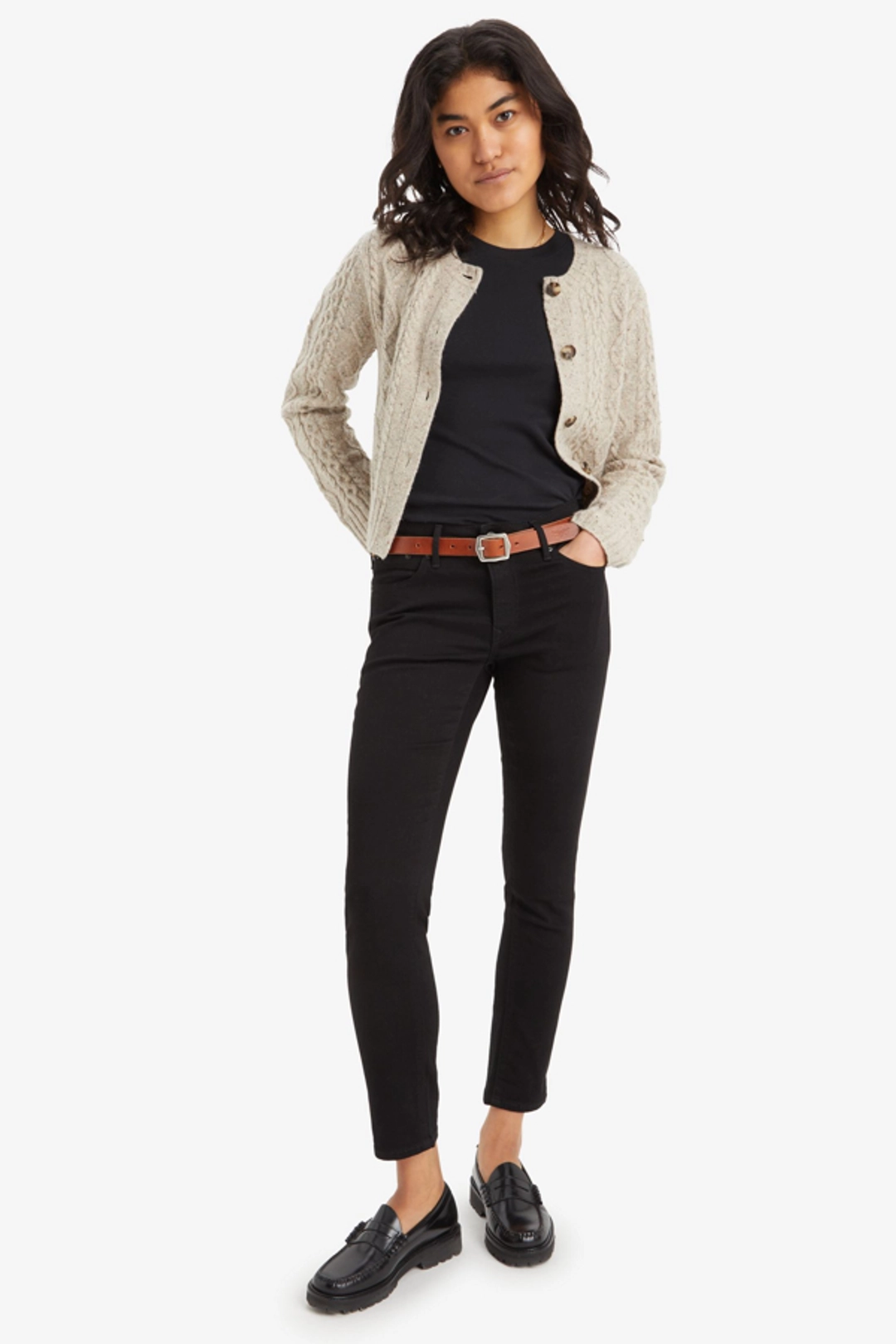 Levi's Jean 712 Slim - Femme - Bleu / Blue Wave Dark - 24X32