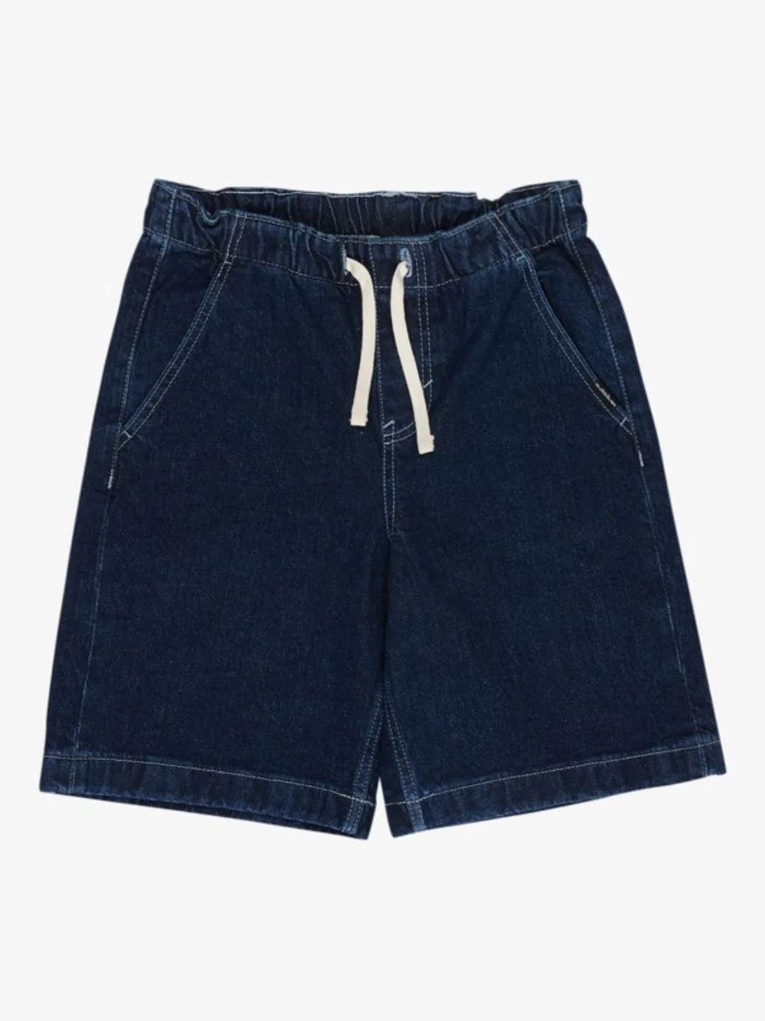 The Foam - Short en jean élastiqué pour Garçon 8-16 ans Bleu