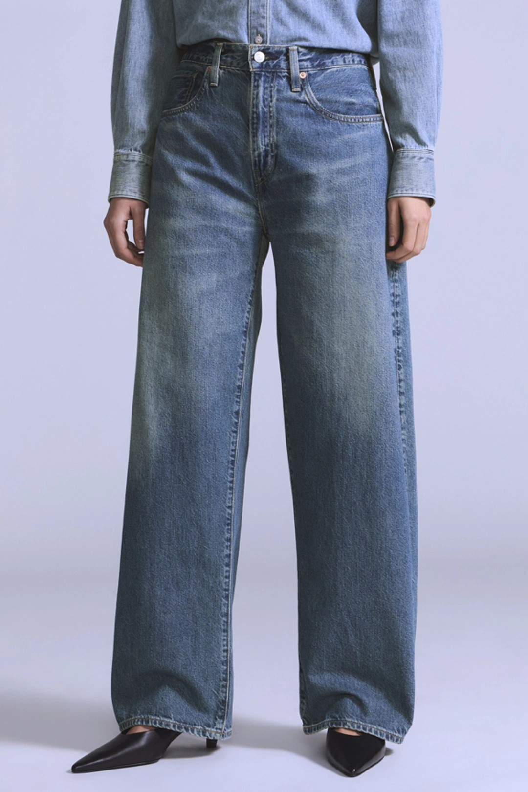 Levi's Jean Drop Barrel - Femme - Bleu / New Rinse Moj - 32X32 - 2