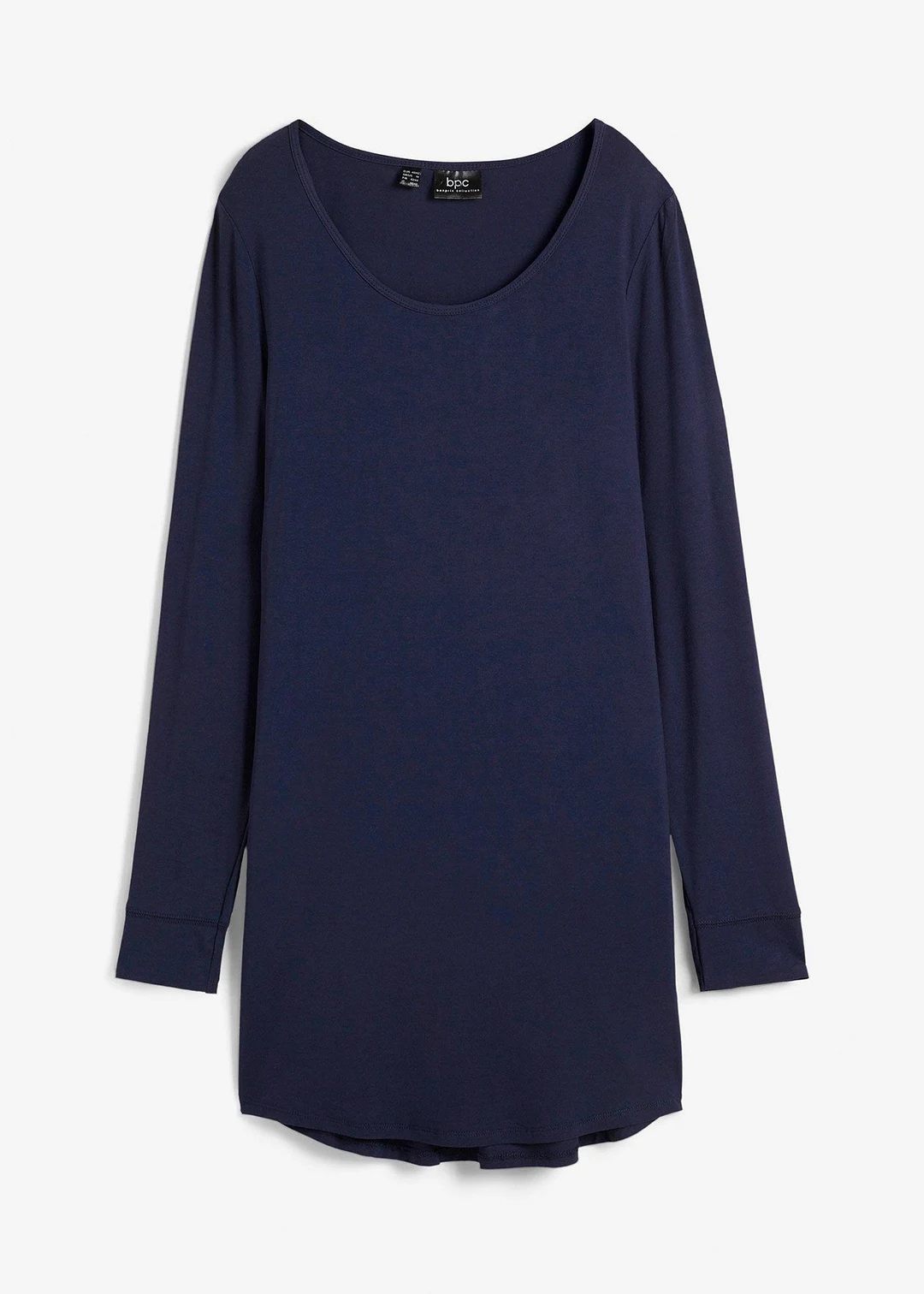 T-shirt viscose long, manches longues