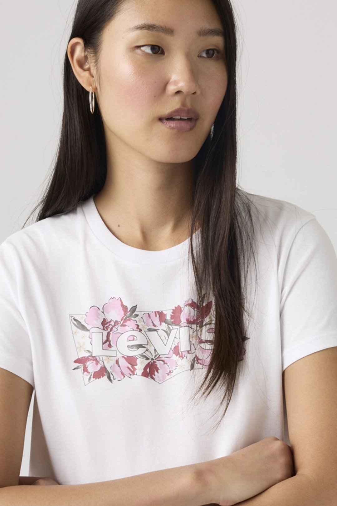 Levi's T Shirt Perfect - Femme - Rose / Crystal Pink - 2XS - 2