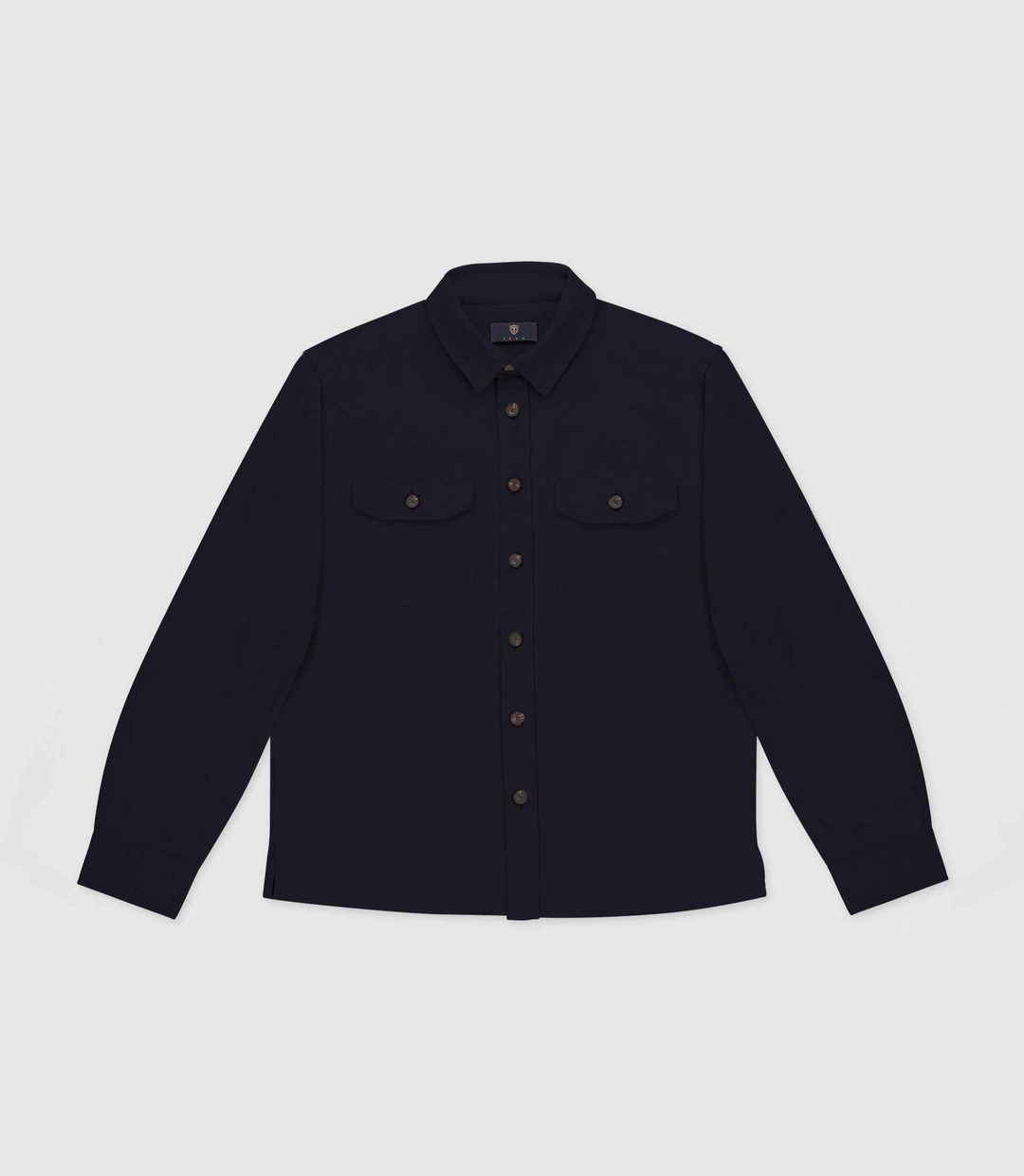 IZAC - Surchemise casual marine JAMES