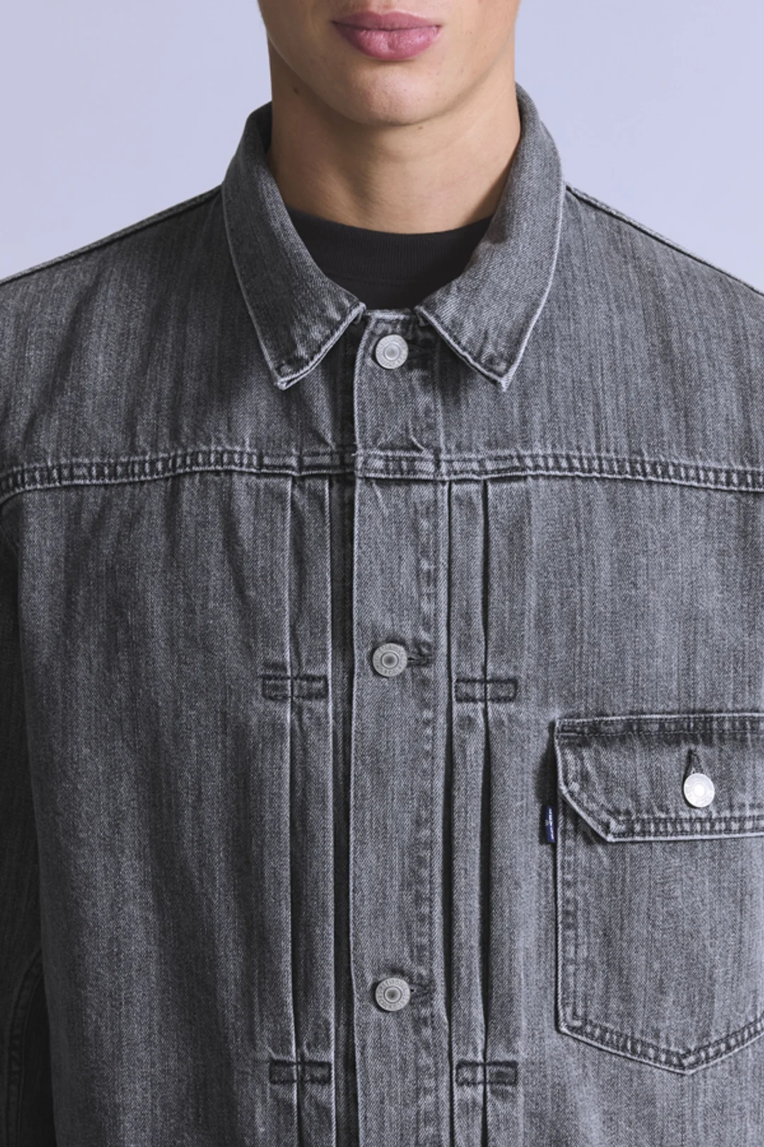 Levi's Veste Trucker Type I - Homme - Bleu / Moj Hitch - M - 2