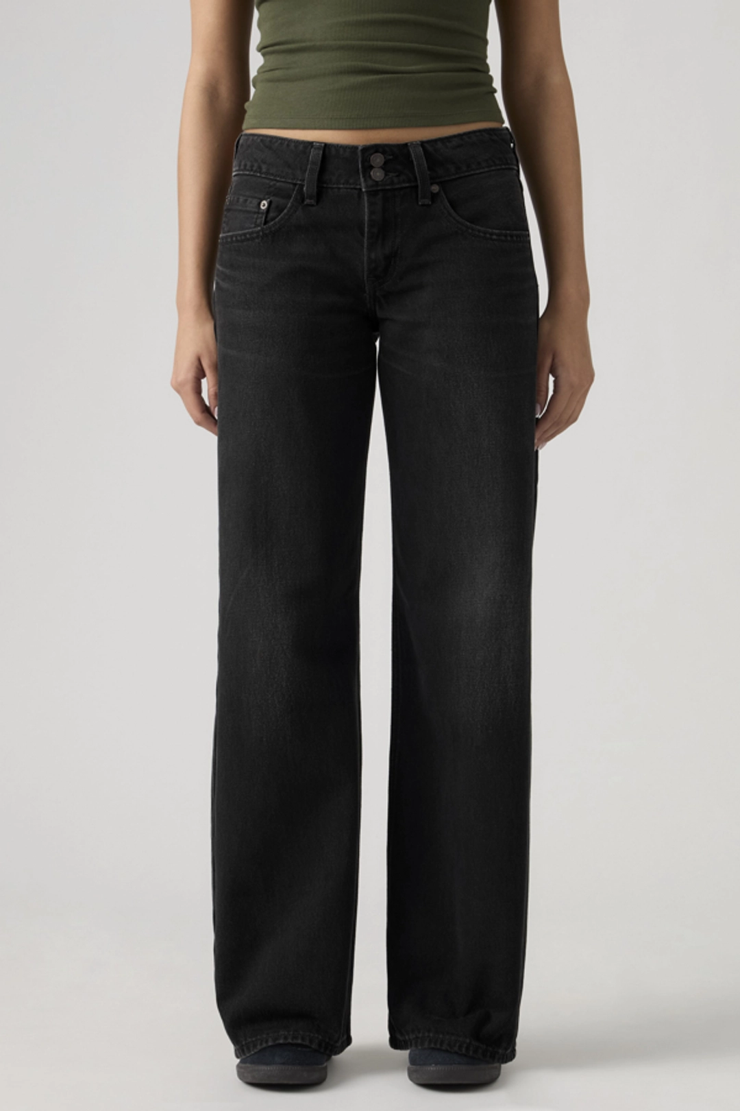 Levi's Jean Superlow Loose - Femme - Bleu / Abraided Art - 34X32 - 2