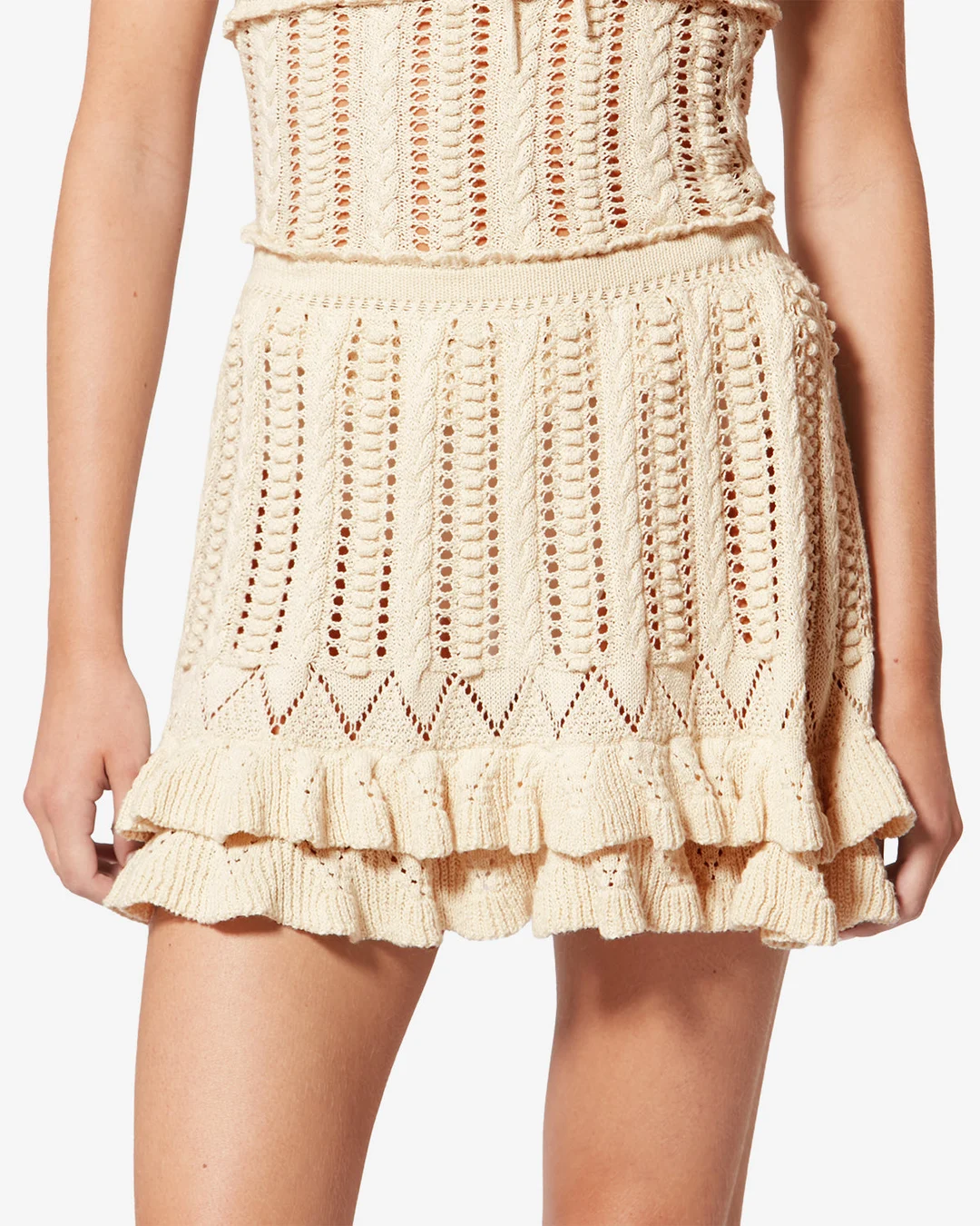Jupe Nelle - Femme - Écru - Taille 42 - Marant Étoile - 5