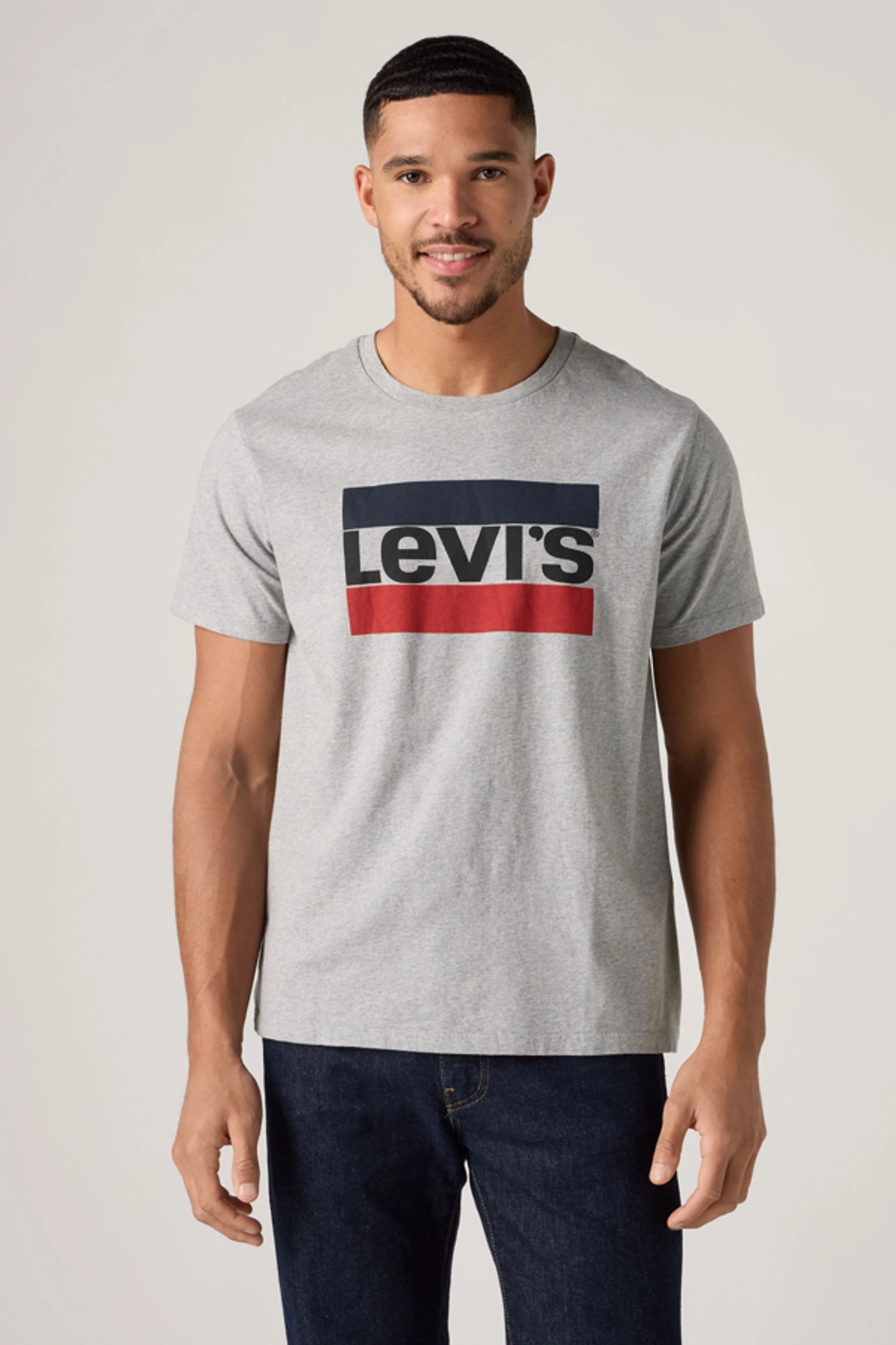 Levi's T Shirt Graphique Sportswear - Homme - Noir / Stonewashed Black - 2XL